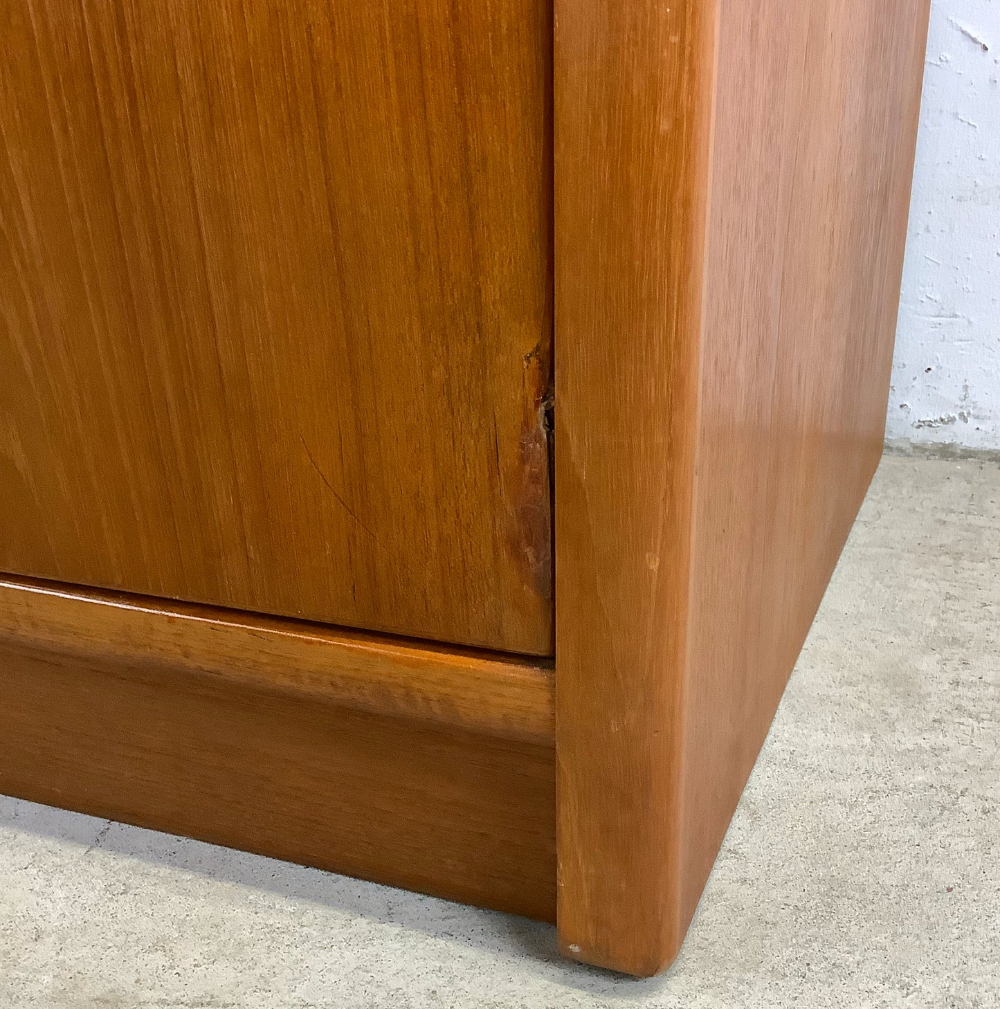 Vintage Modern Teak Armoire