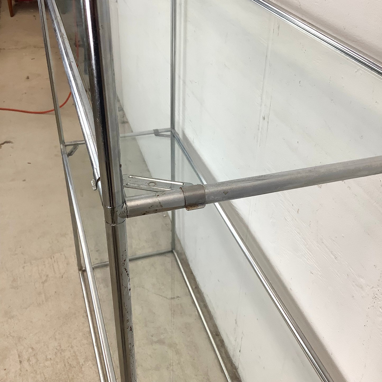 Tall Vintage Modern Etagere