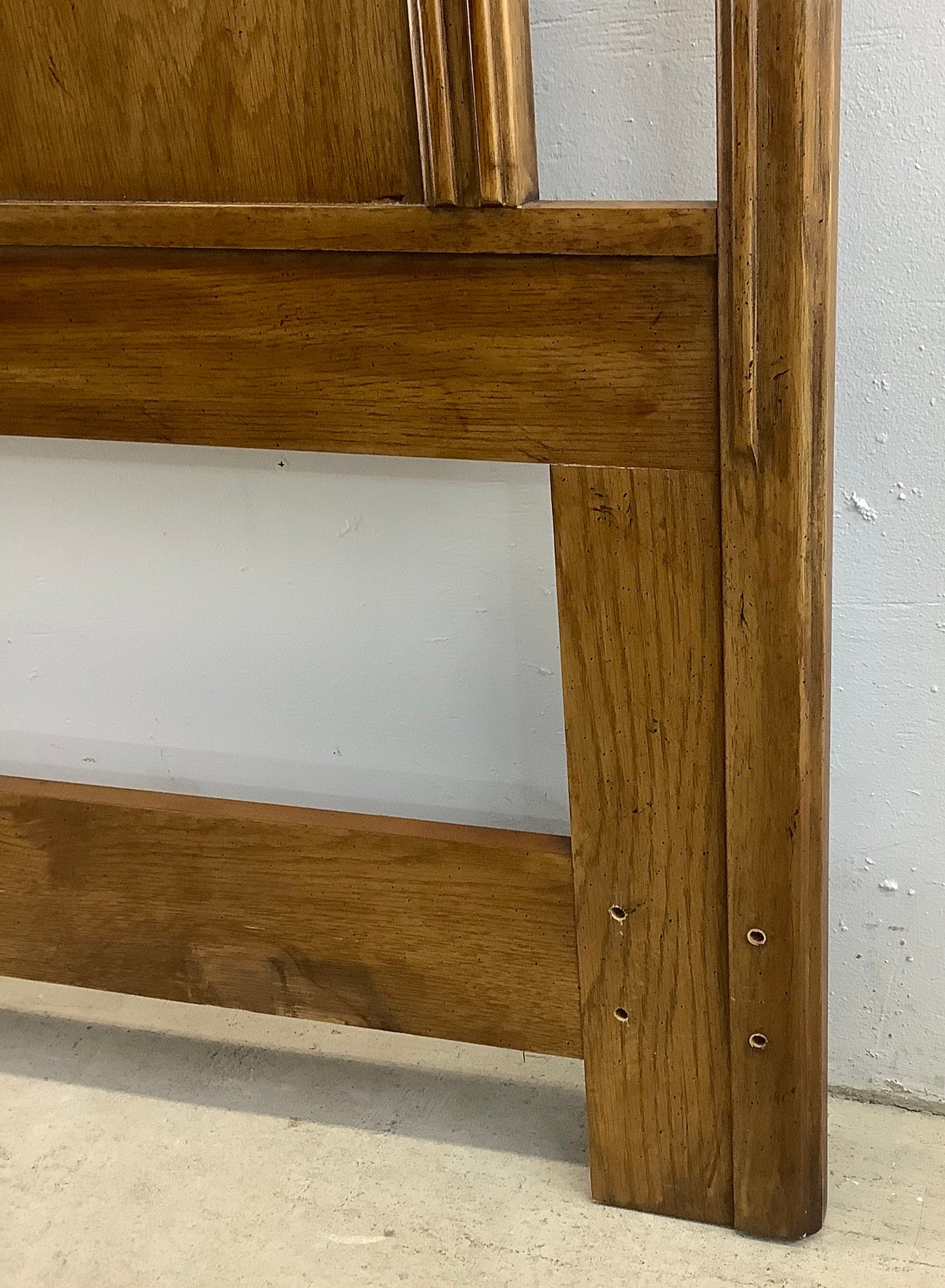 Tall Vintage Modern Headboard by Drexel- Full/Queen