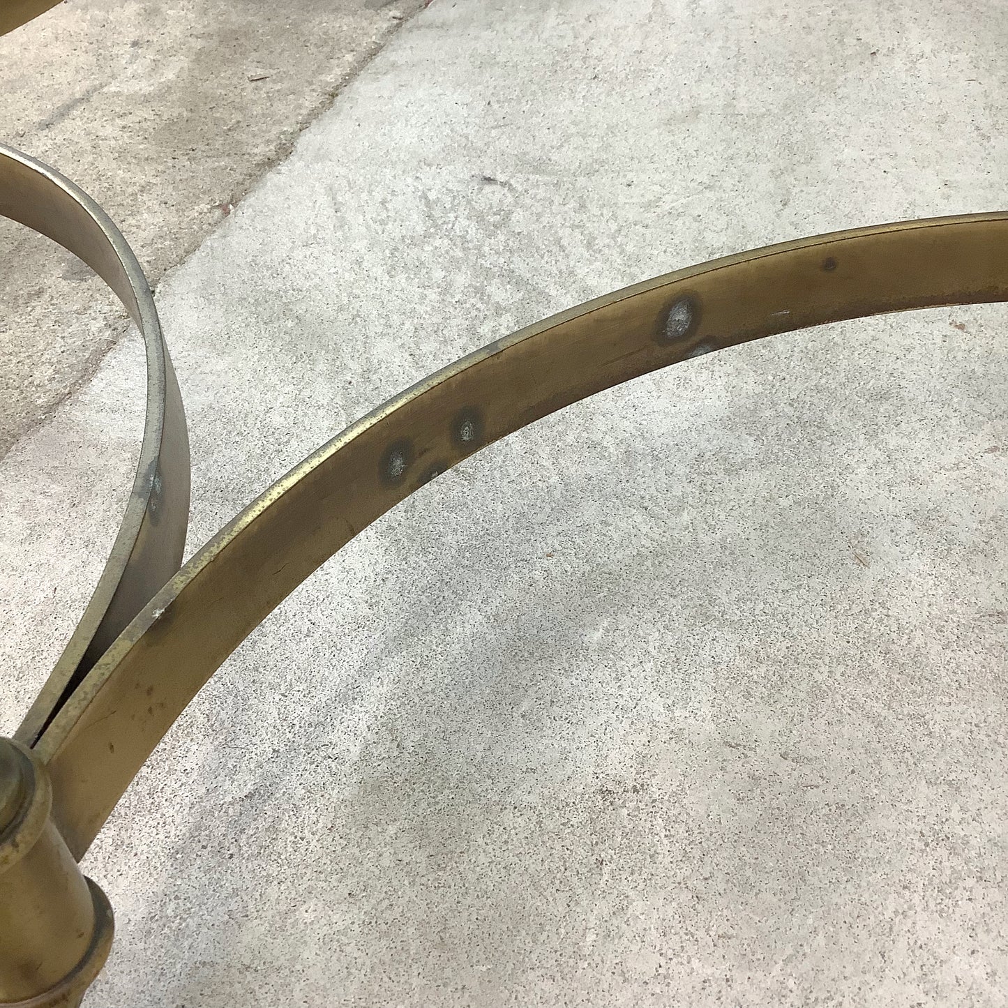 Maison Jansen Style Brass Cocktail Table