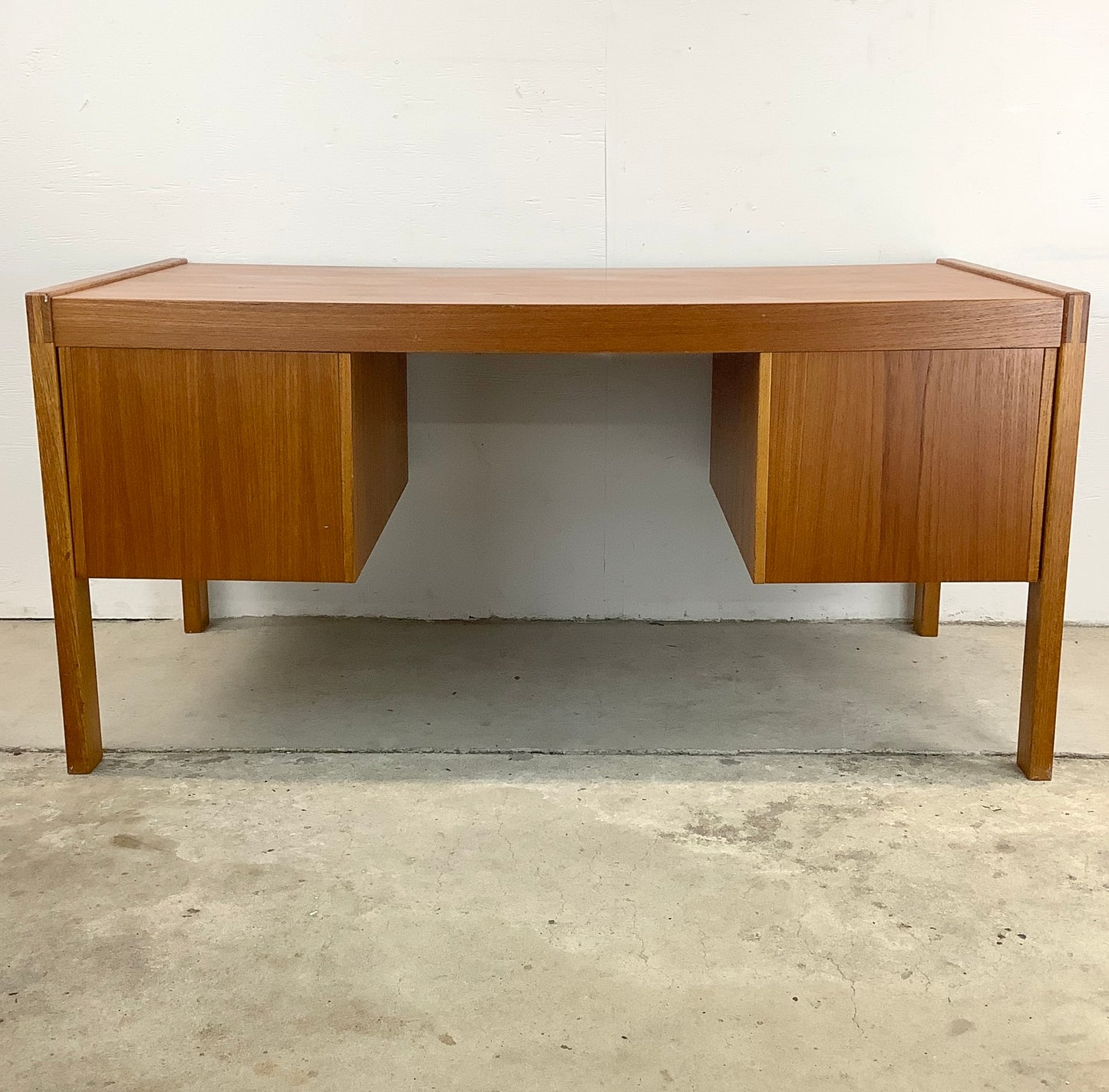 Scandinavian Modern Teak Office Desk