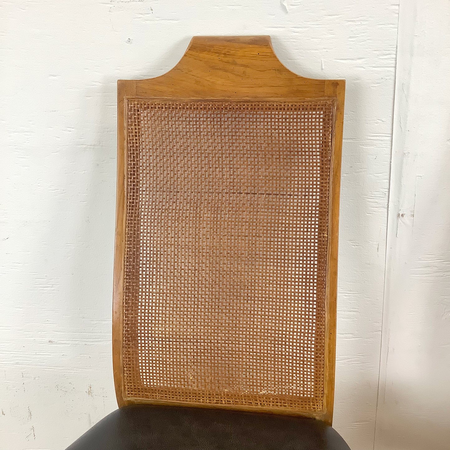 Vintage Cane Back Dining Chairs- 4