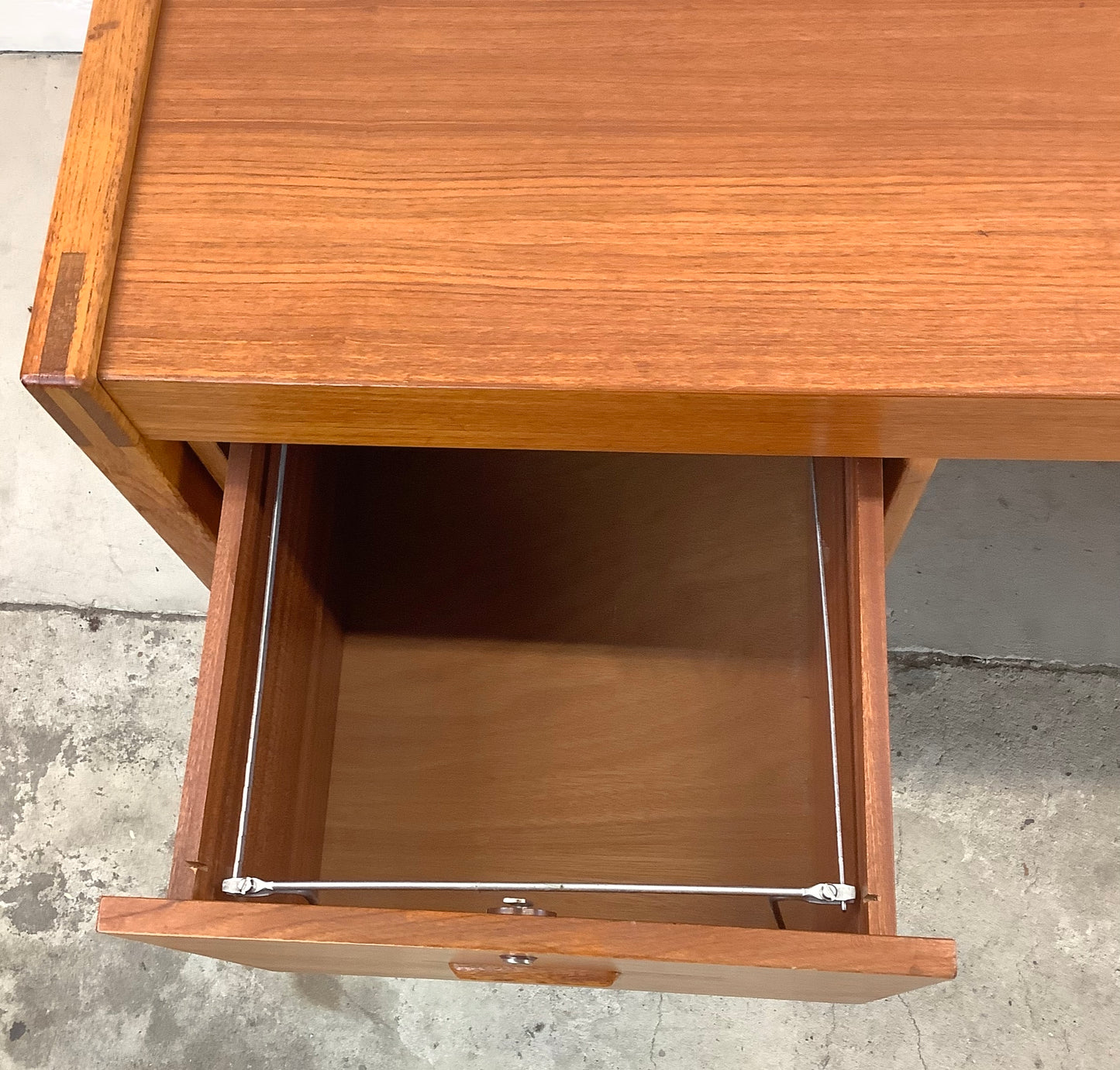 Scandinavian Modern Teak Office Desk