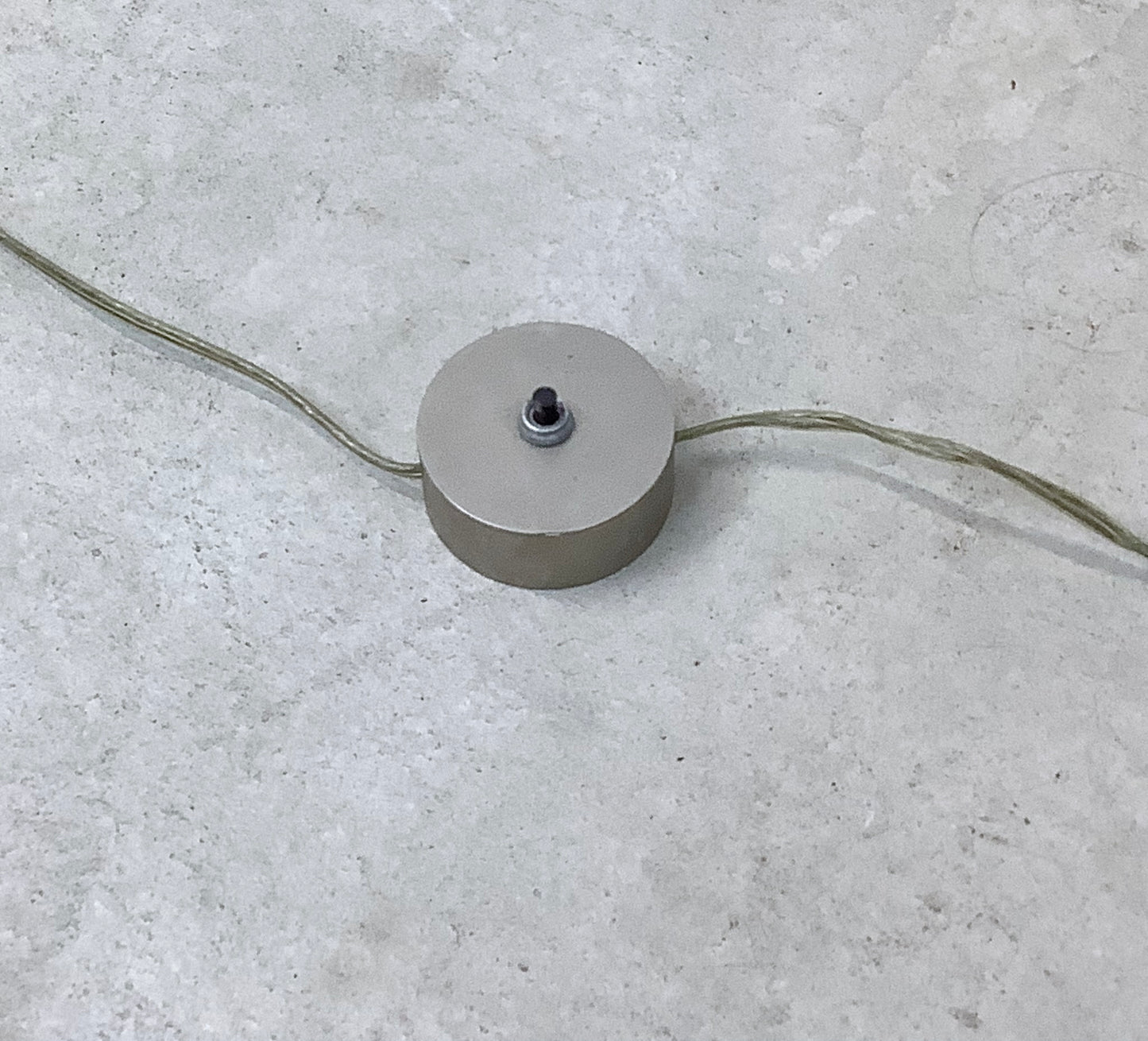 Large Modernist Torchiere Floor Lamp after Karl Springer