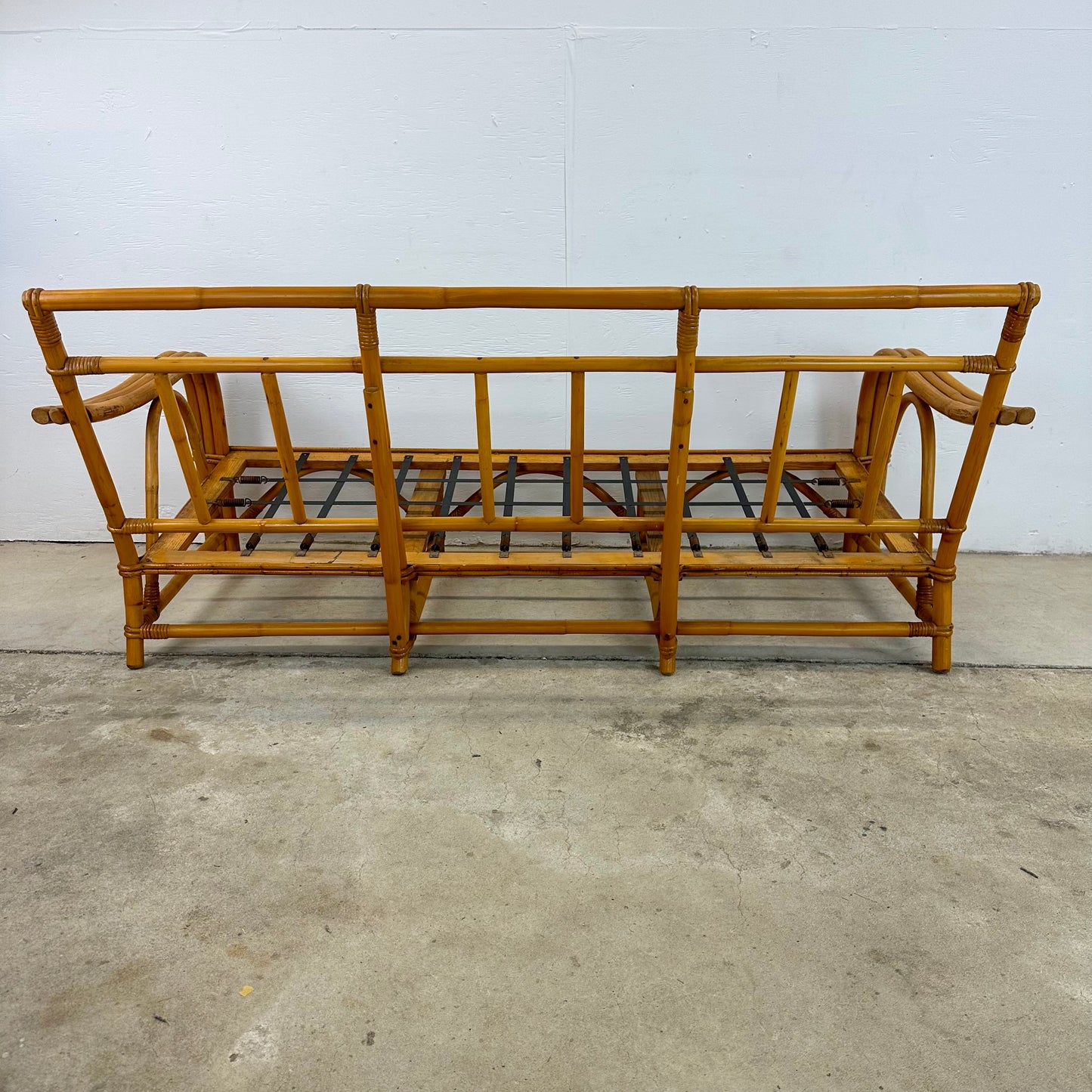 Vintage Bamboo Sofa Frame