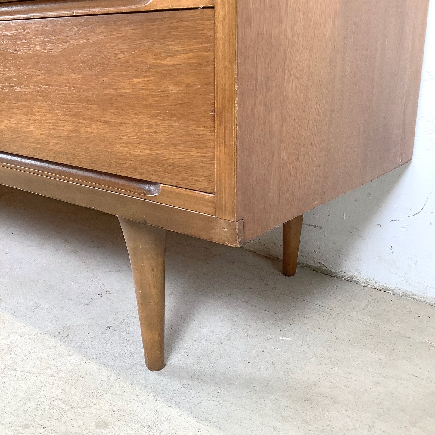 Mid-Century Nine Drawer Dresser