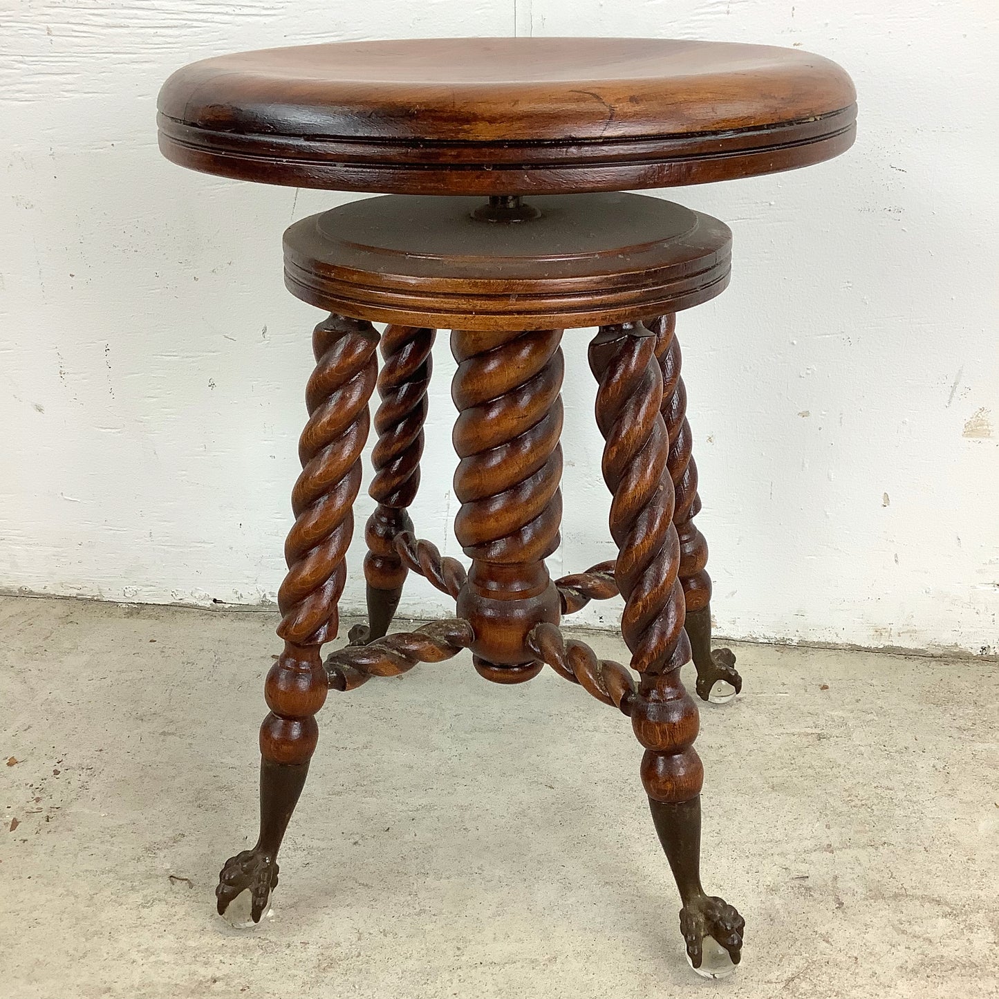 Antique Eastlake PIano Stool