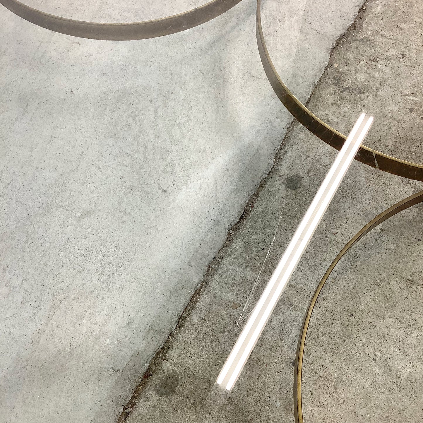 Maison Jansen Style Brass Cocktail Table