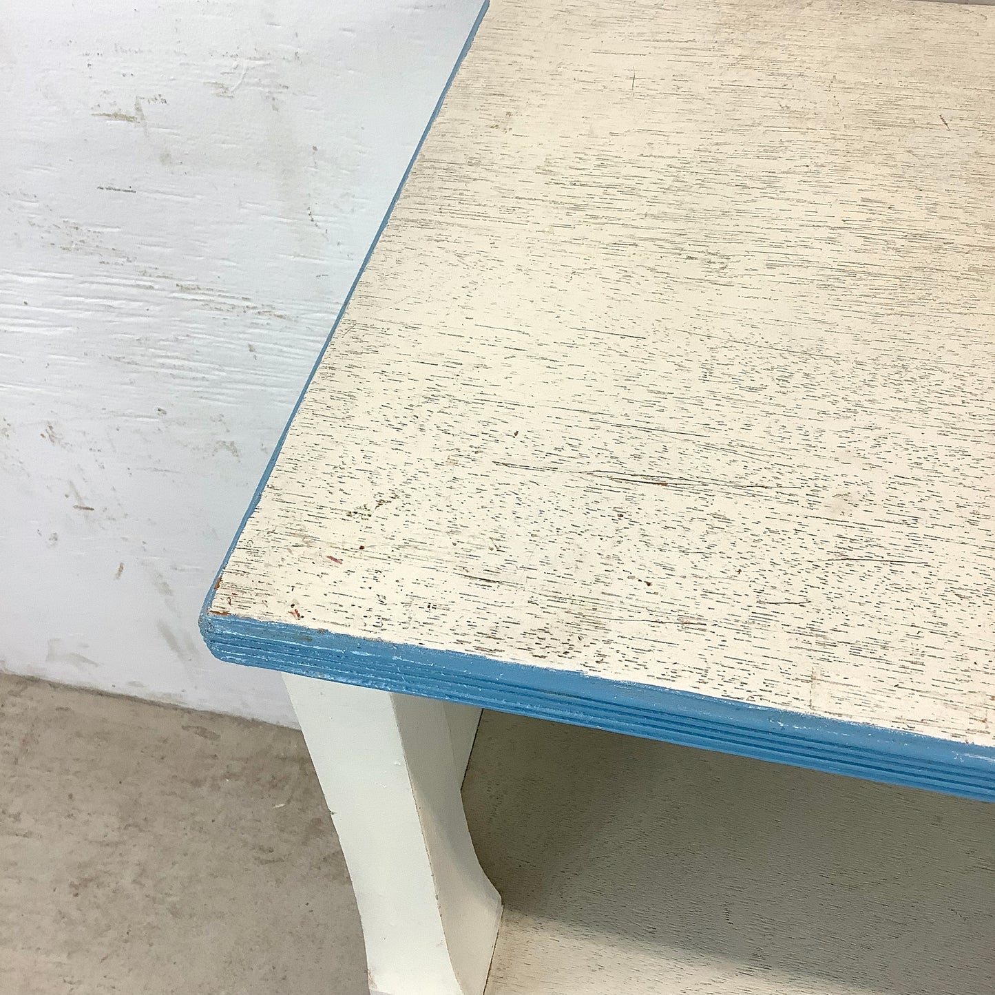 Vintage Neoclassical Nightstand with Drawer