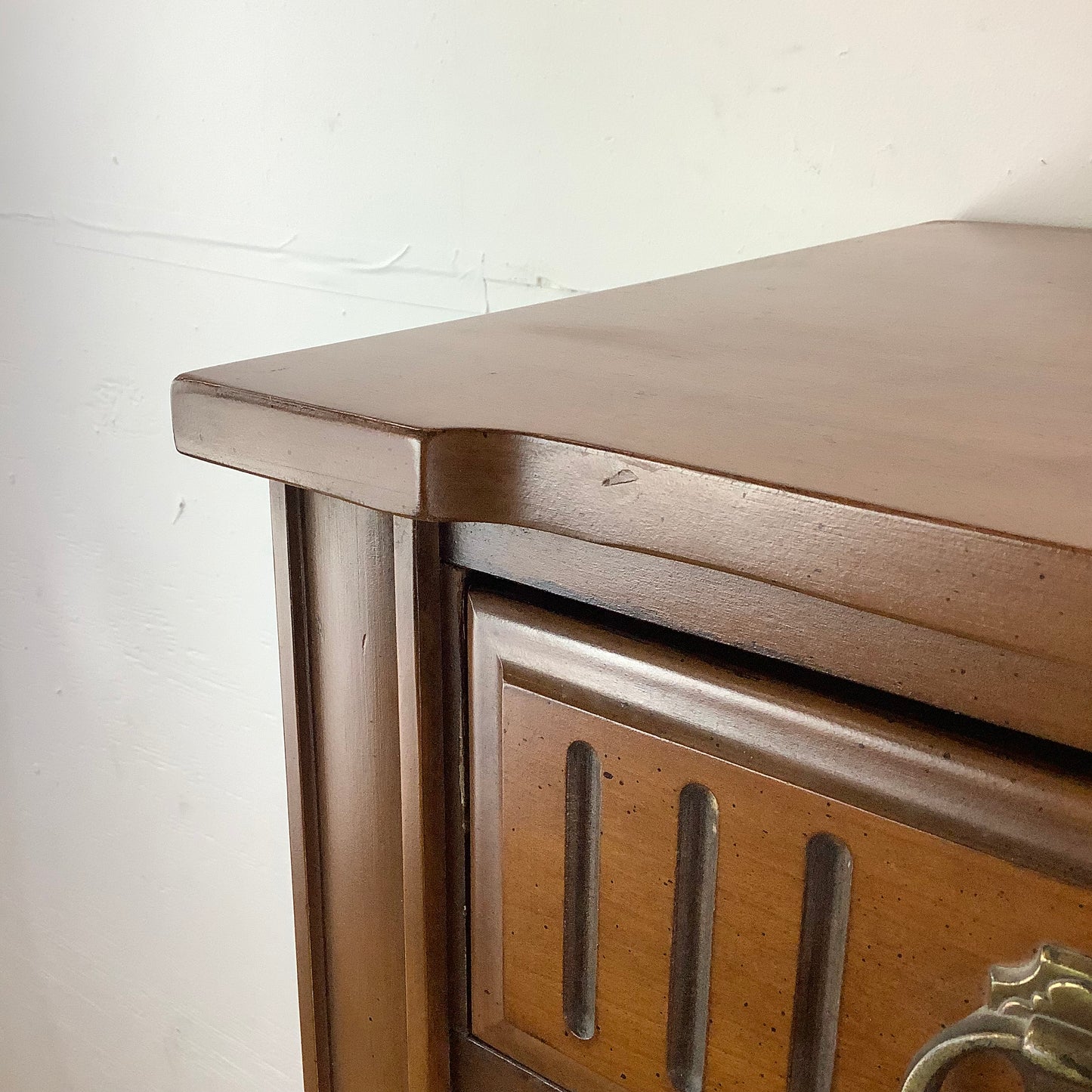 Neoclassical Walnut Chest of Drawers