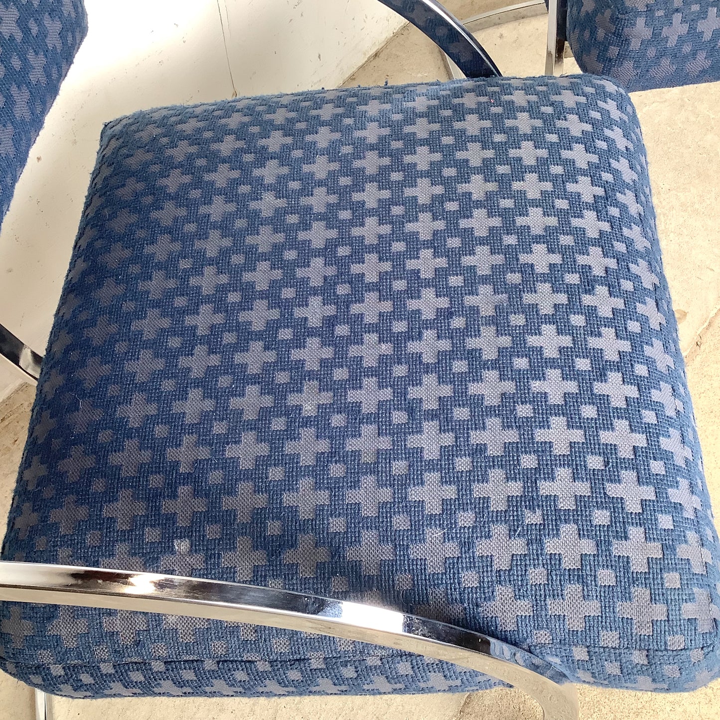 Brno Flat Bar Chrome Cantilever Armchairs | Pair | 1970s–80s