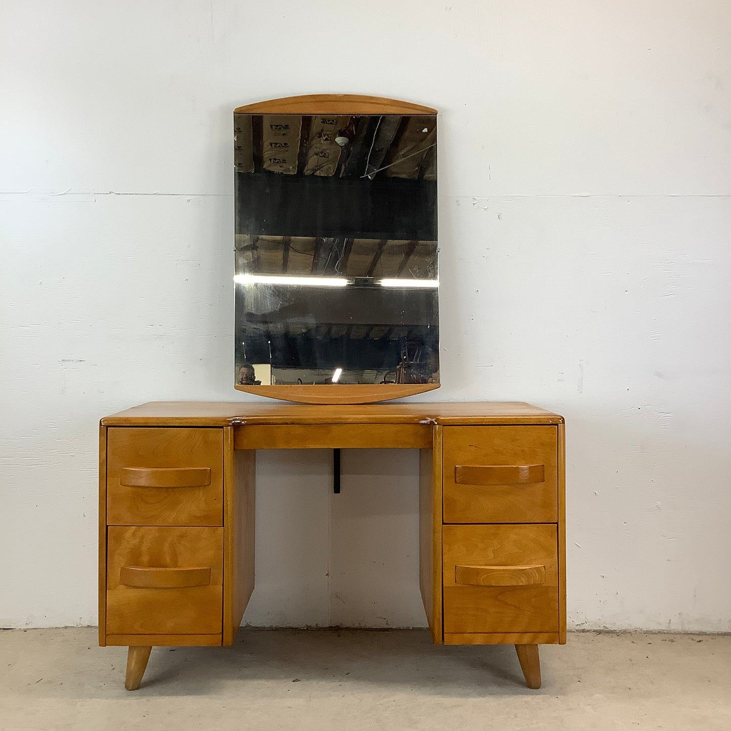 Heywood-Wakefield Vanity with Mirror