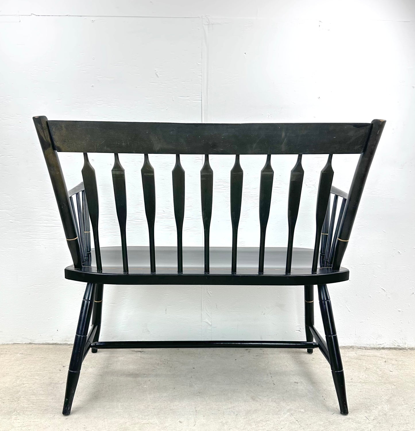 Nichols and Stone Two Seat Settee Bench