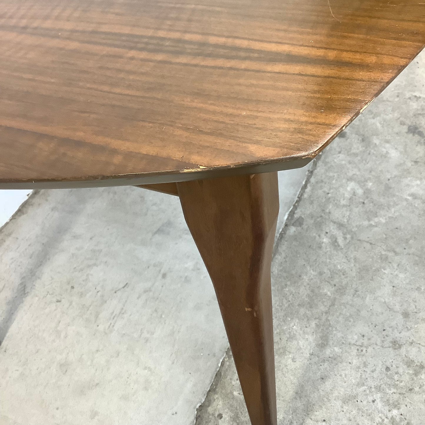 Mid-Century Walnut Dining Table