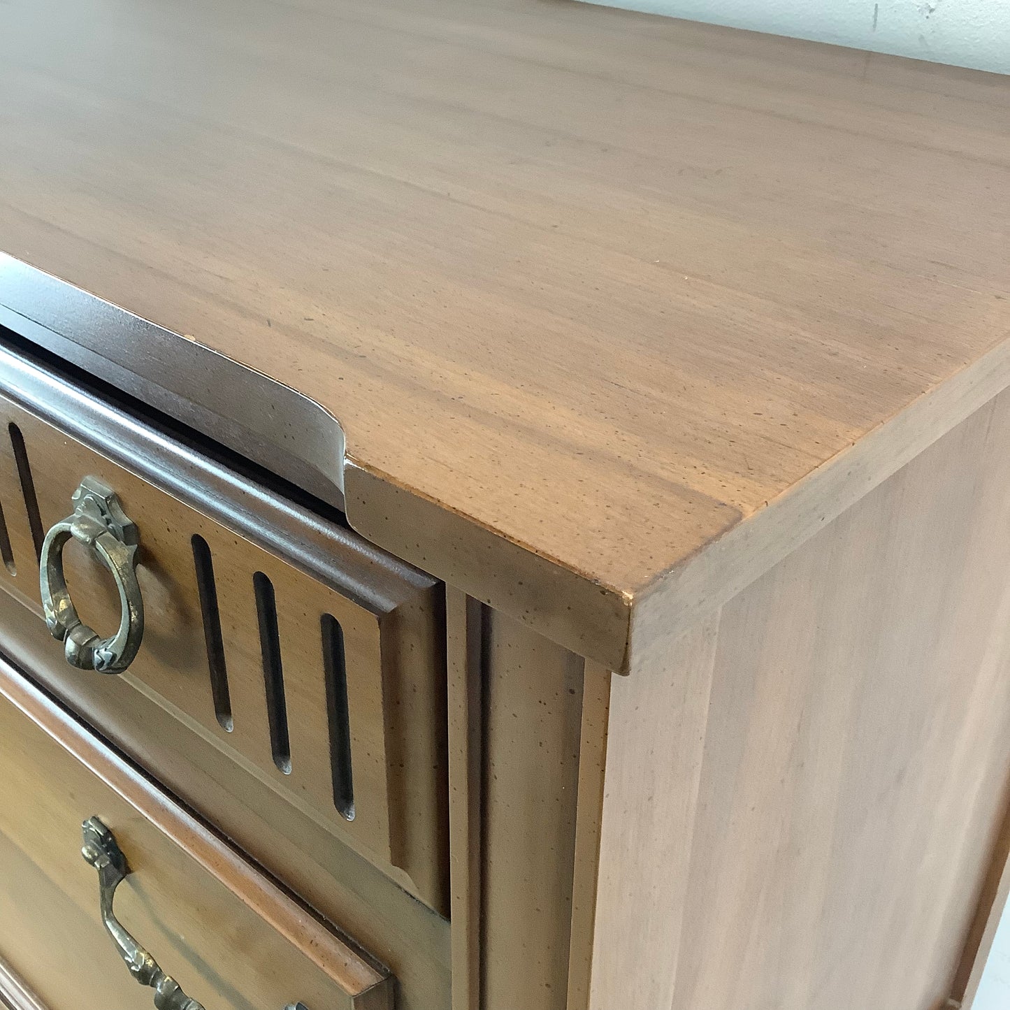 Neoclassical Walnut Chest of Drawers