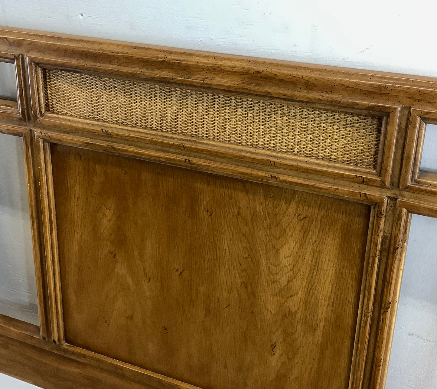 Tall Vintage Modern Headboard by Drexel- Full/Queen