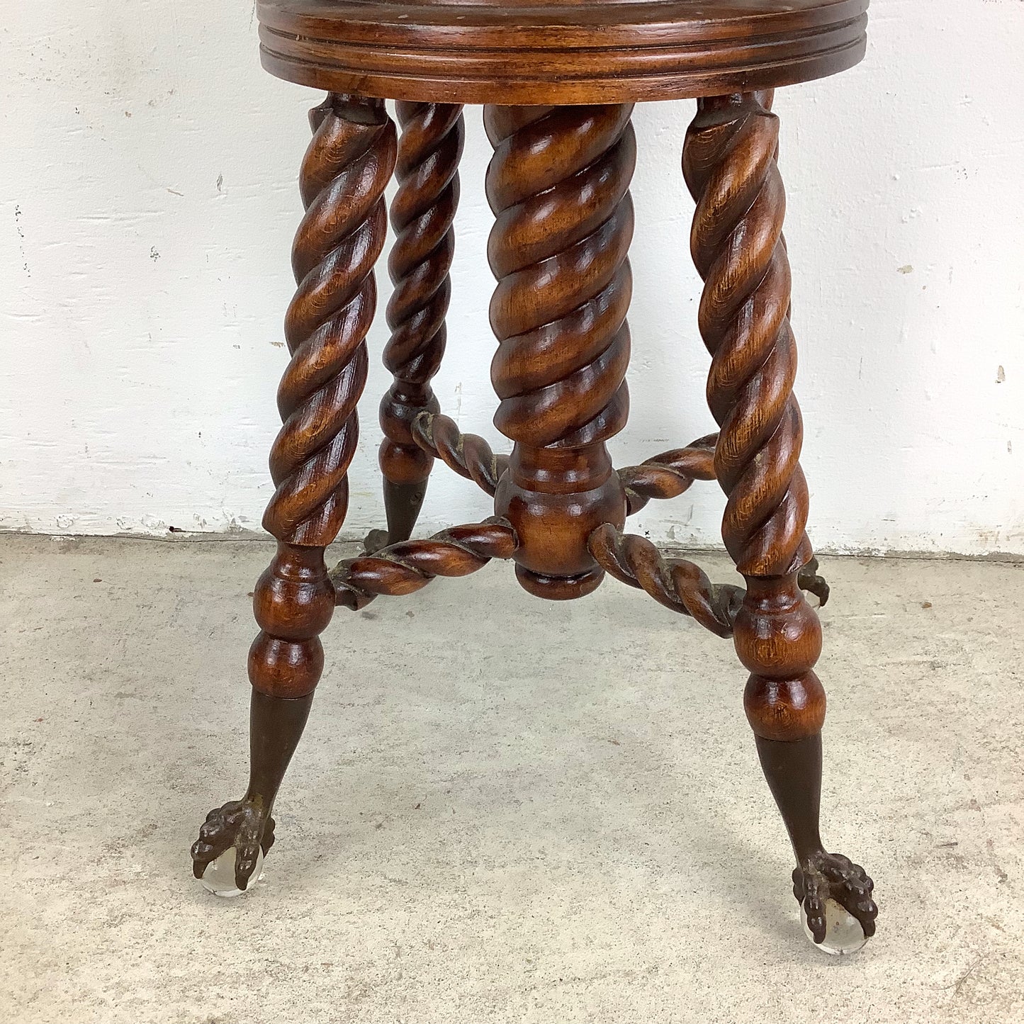 Antique Eastlake PIano Stool