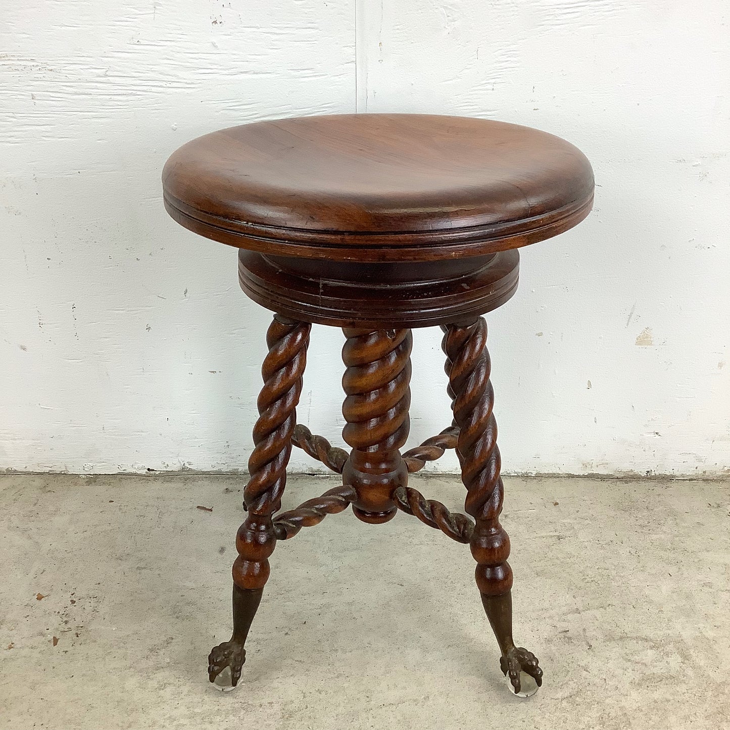 Antique Eastlake PIano Stool