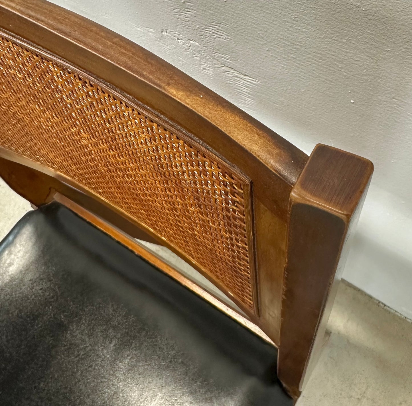 Mid-Century Cane Back Dining Chairs after Jens Risom