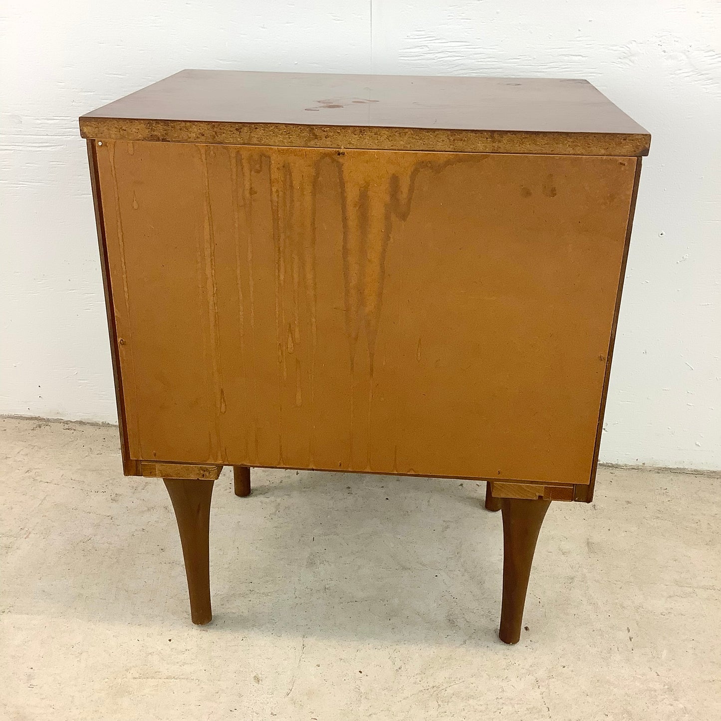 Mid-Century Single Drawer Nightstand