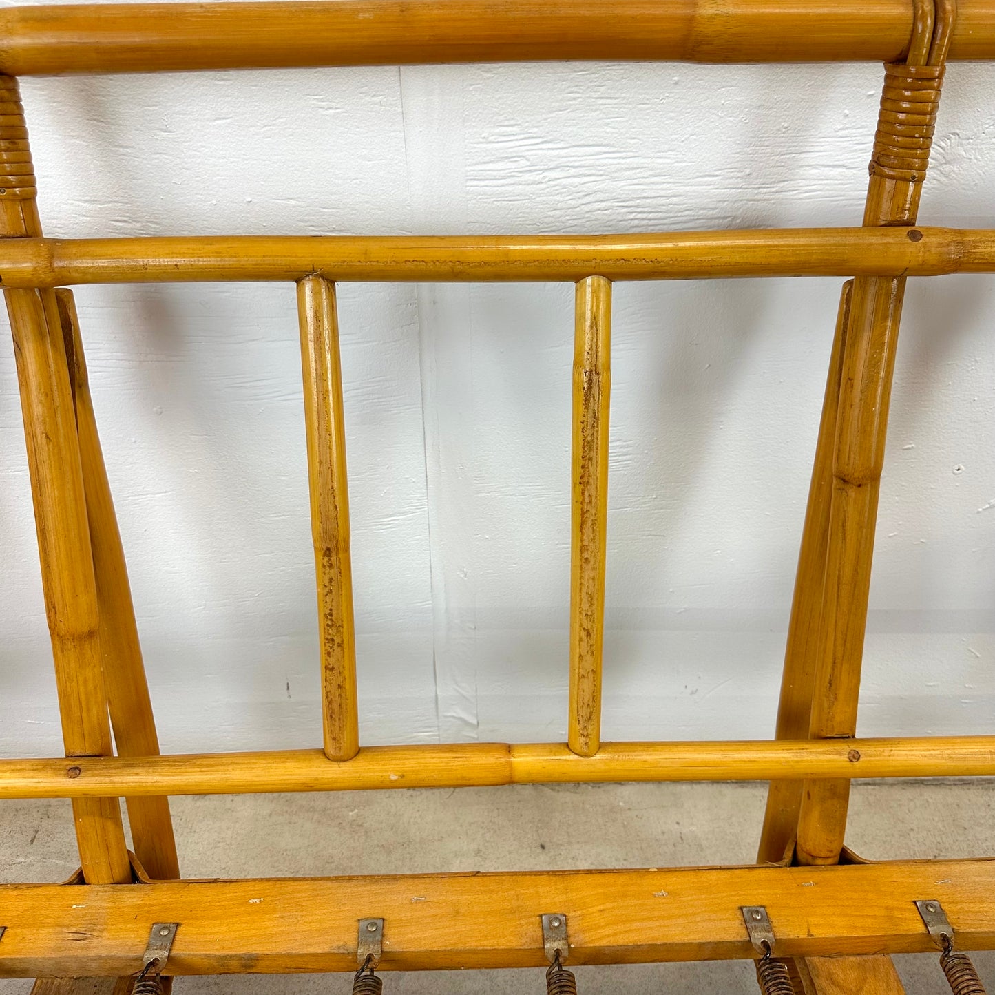 Vintage Bamboo Sofa Frame