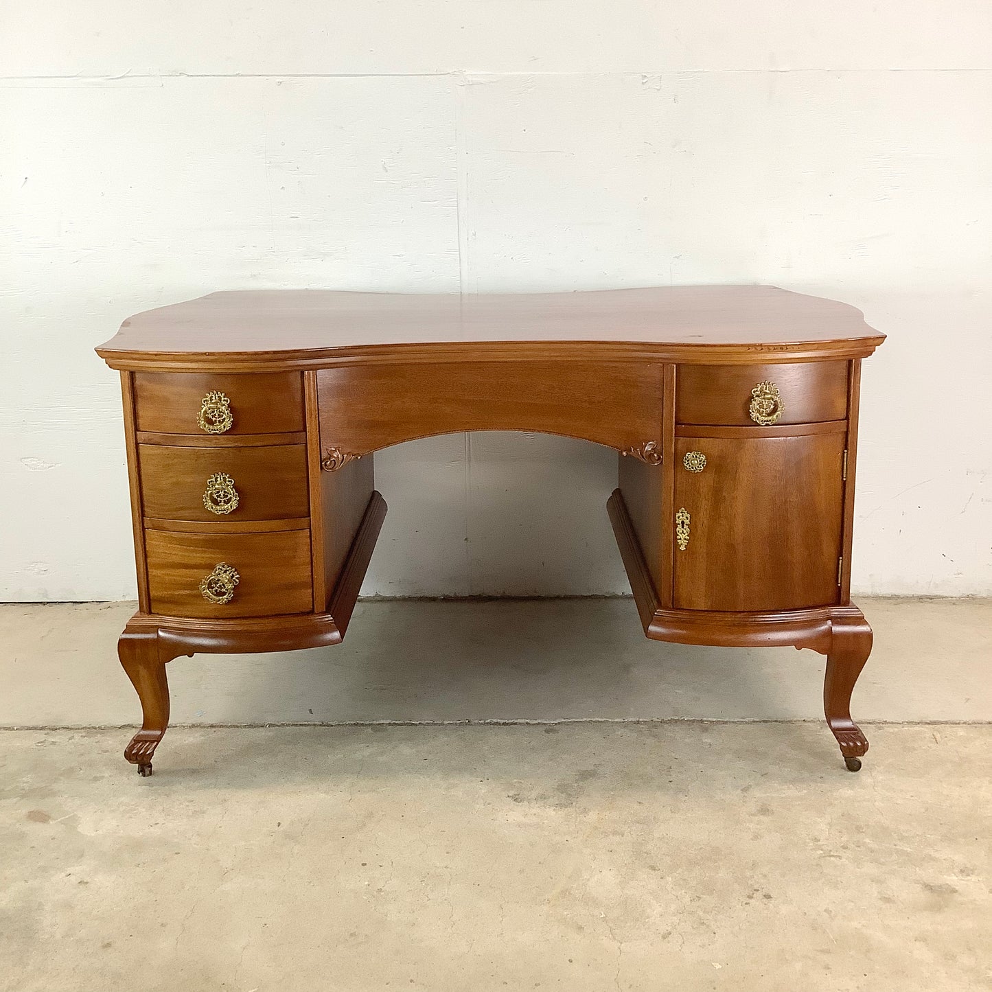 Queen Anne Revival Partners desk