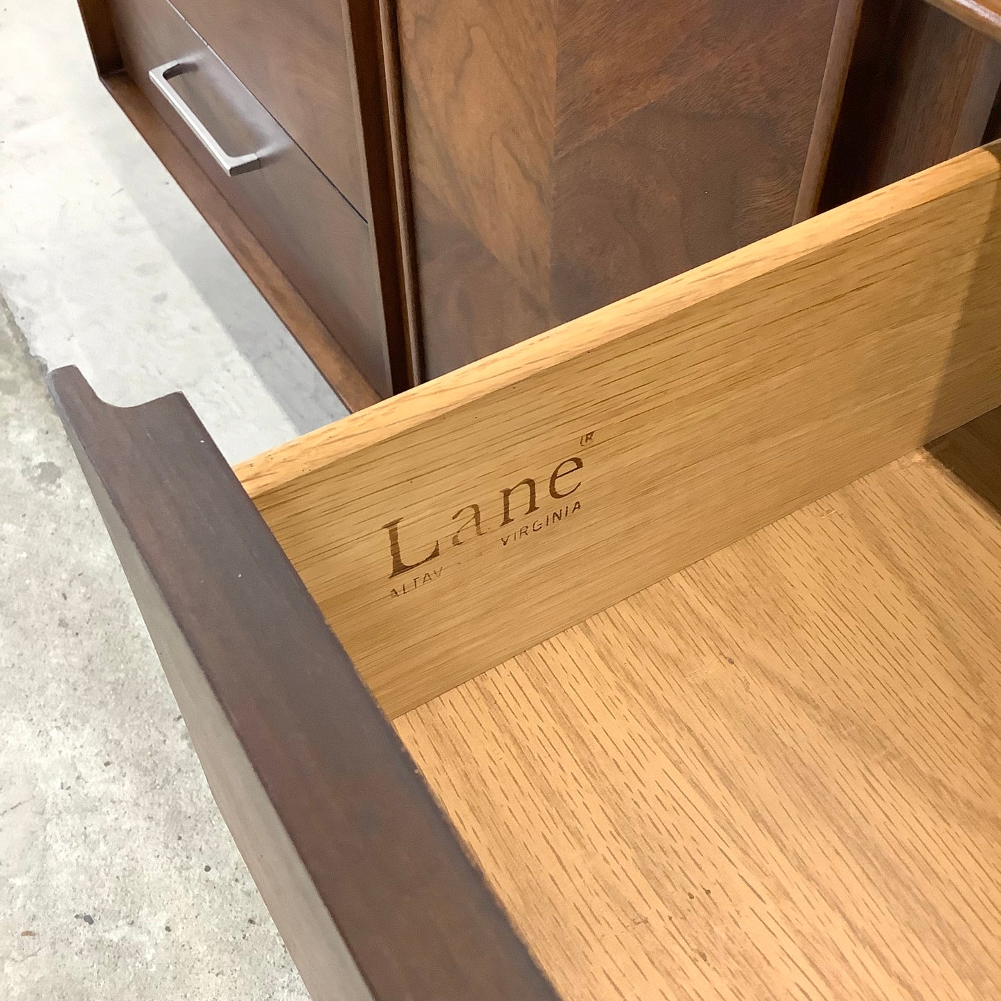 Mid-Century Lowboy Dresser by Lane