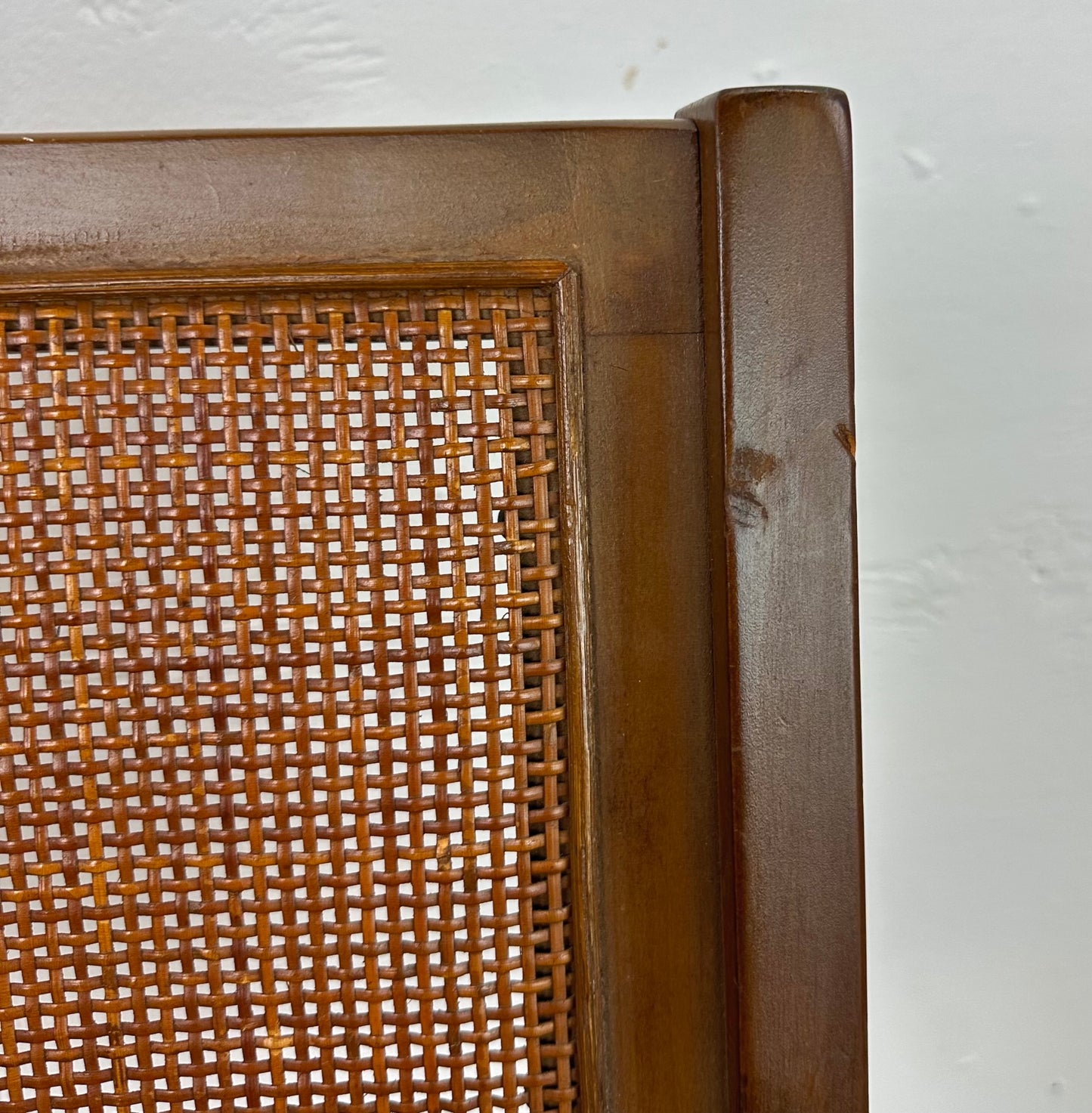Mid-Century Cane Back Dining Chairs after Jens Risom