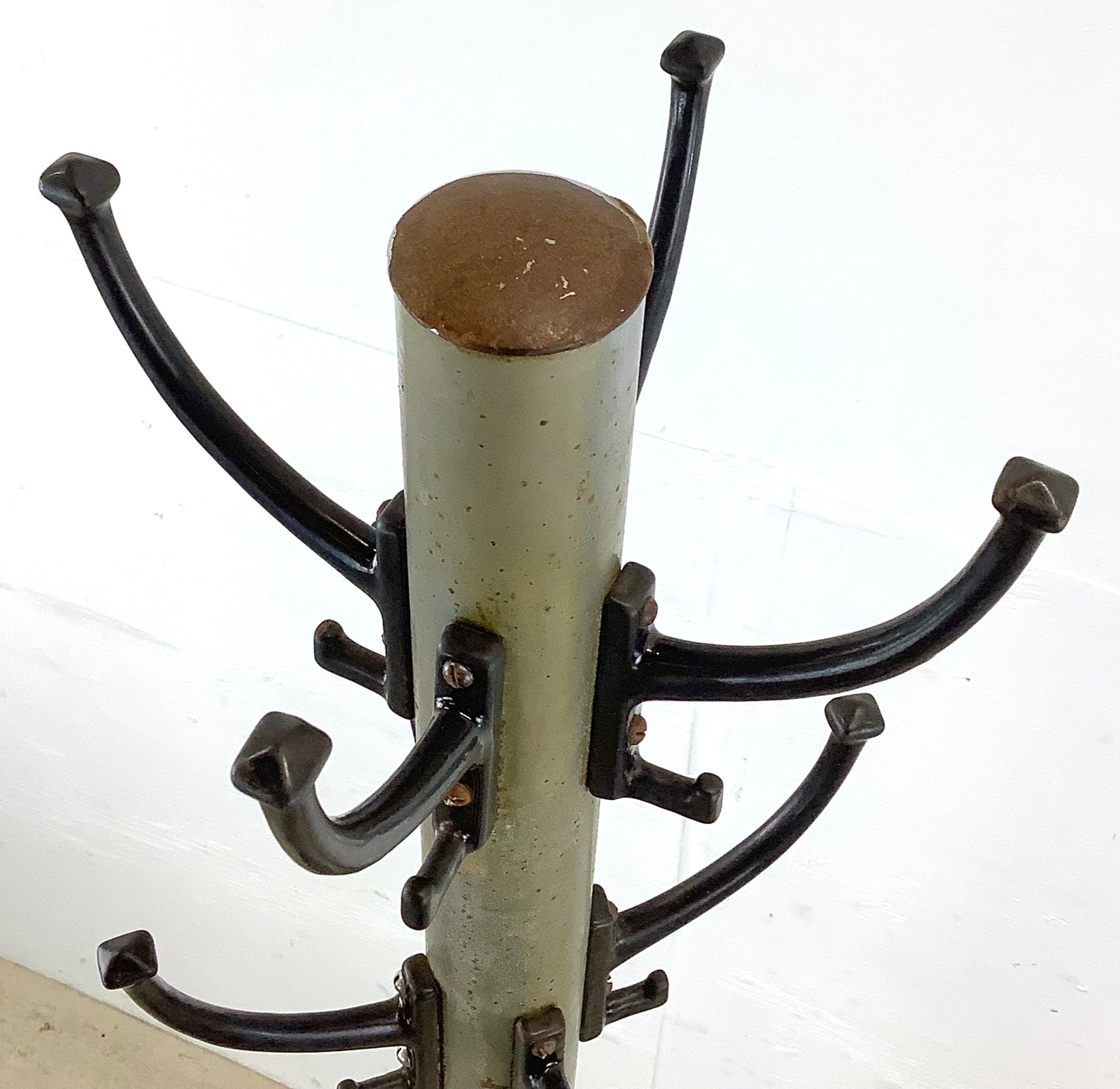 Vintage Industrial Free Standing Coat Rack