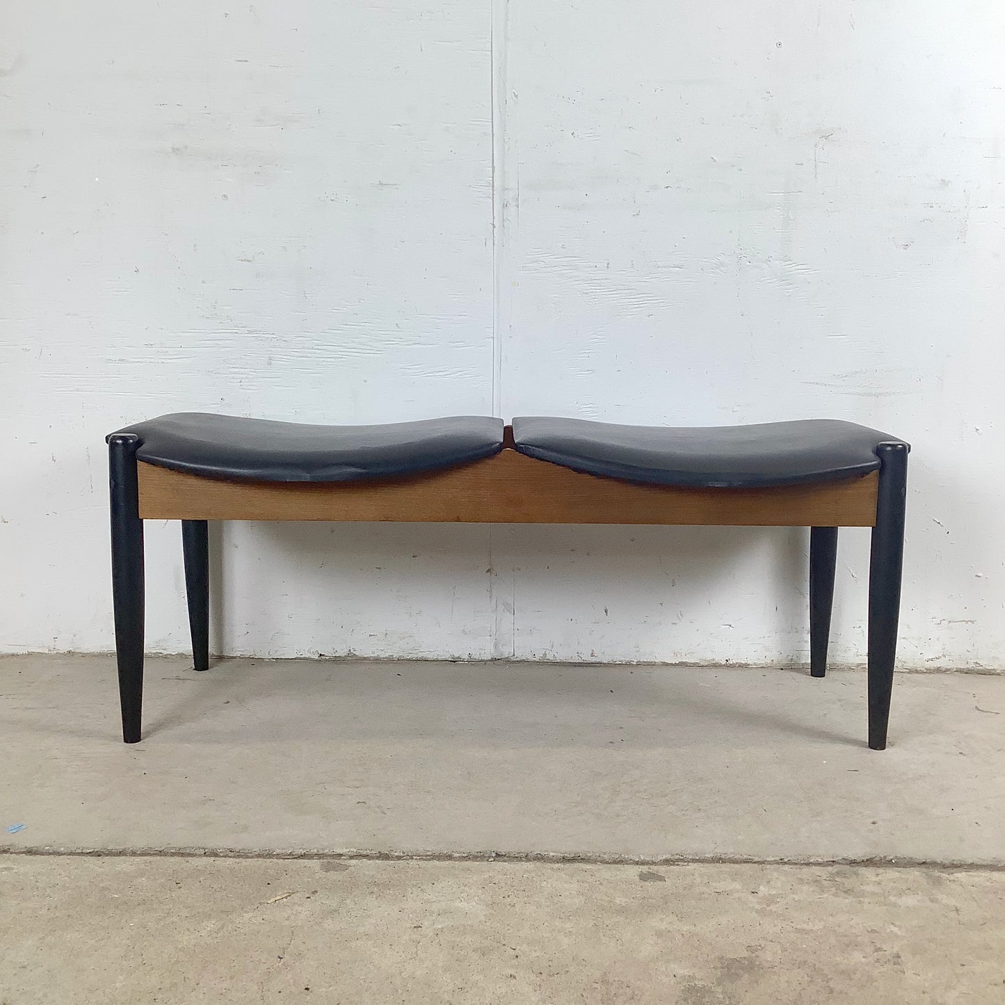 Mid-Century Two Seat Bench atr. John Stuart Inc
