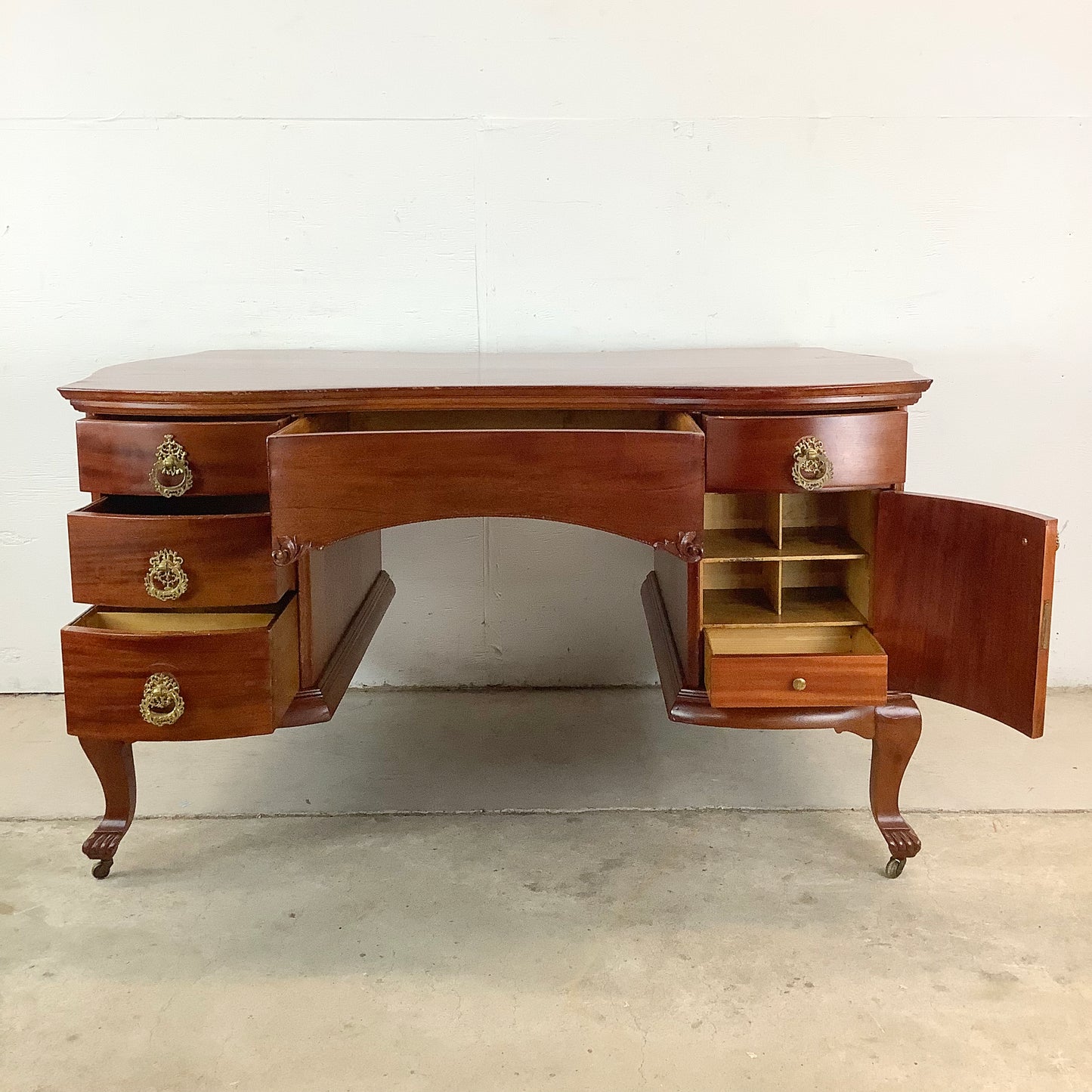 Queen Anne Revival Partners desk