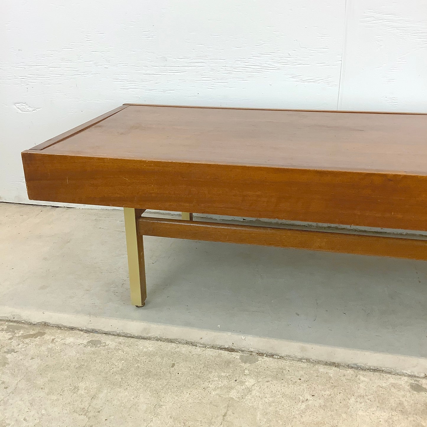 Mid-Century Coffee Table With Drawer- American of Martinsville by Merton Gershun