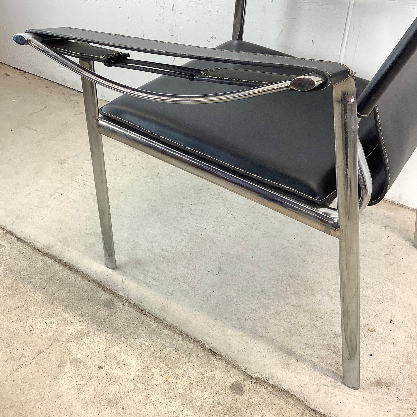 Vintage Modern Mart Stam Style Armchair