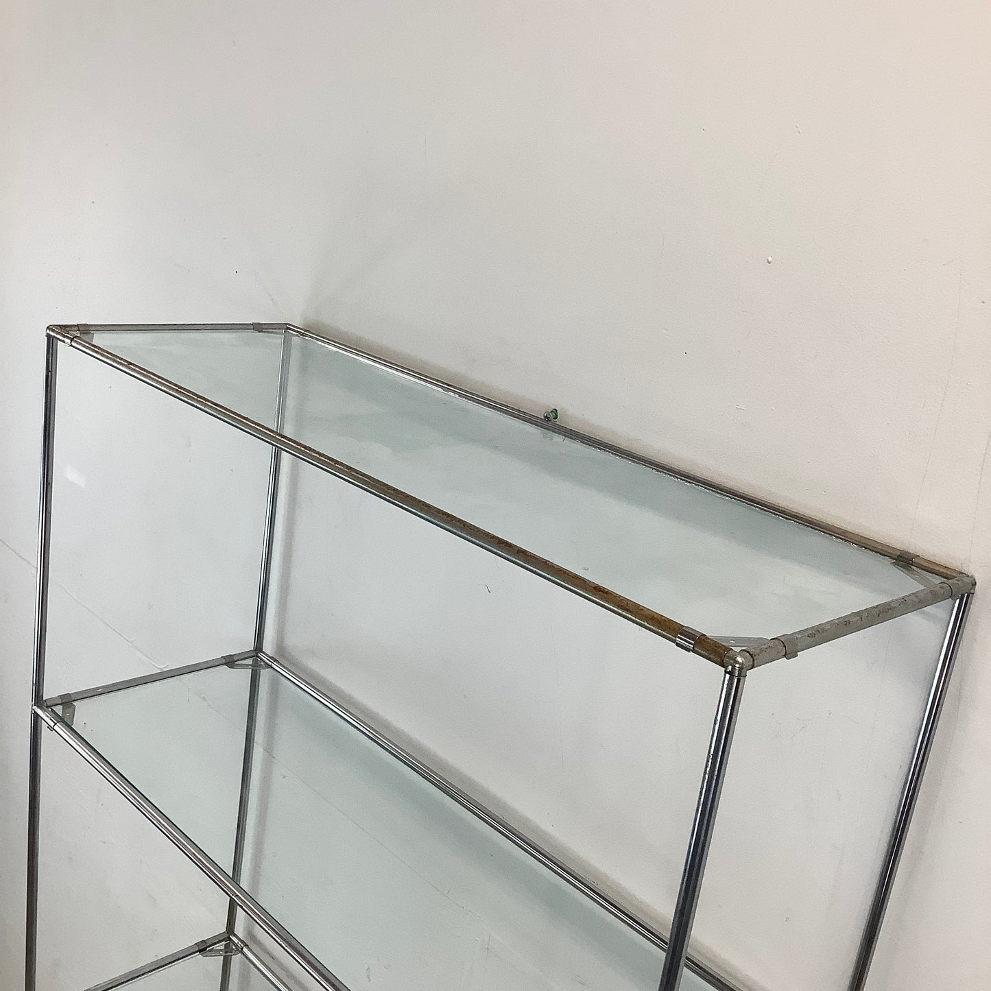 Tall Vintage Modern Etagere