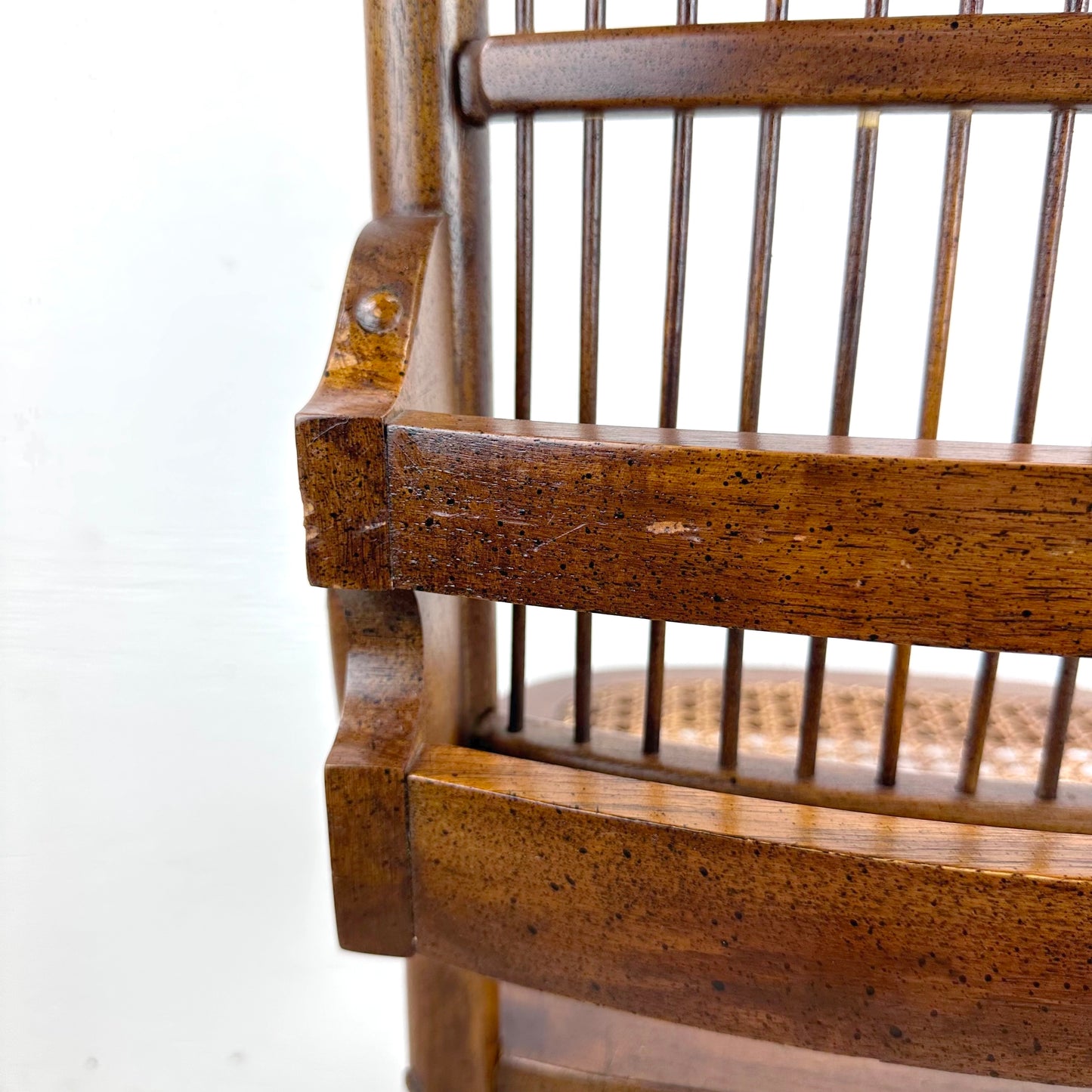 Vintage Cane Seat Dining Chair