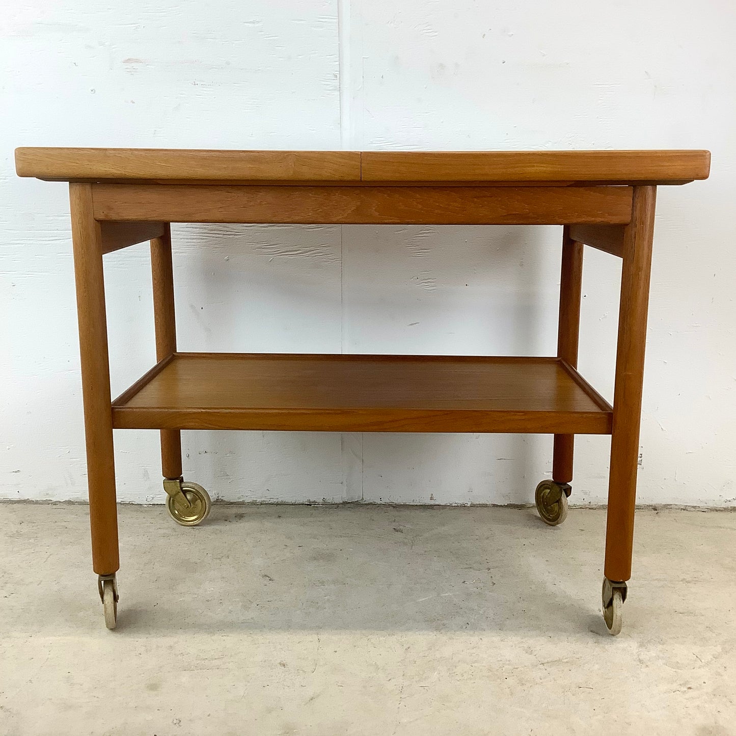 Mid-Century Teak Bar Cart by Kurt Østervig