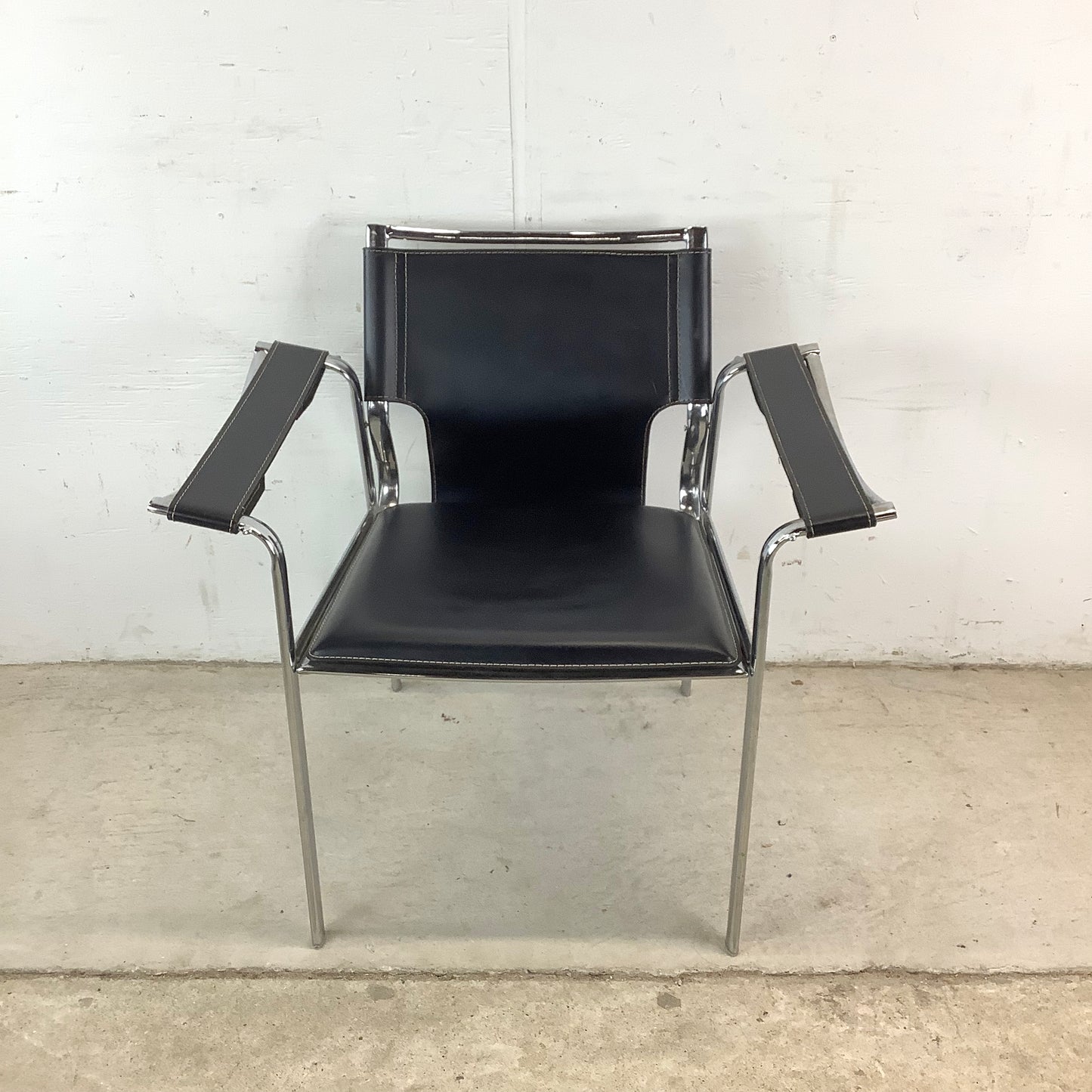 Vintage Modern Mart Stam Style Armchair