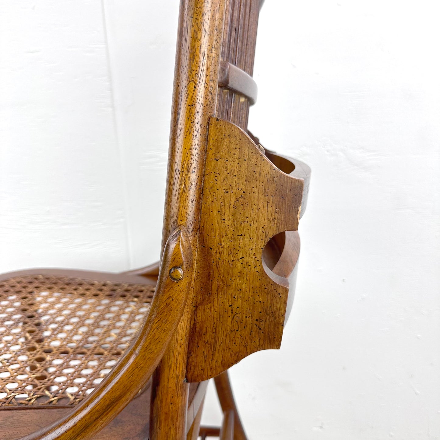 Vintage Cane Seat Dining Chair