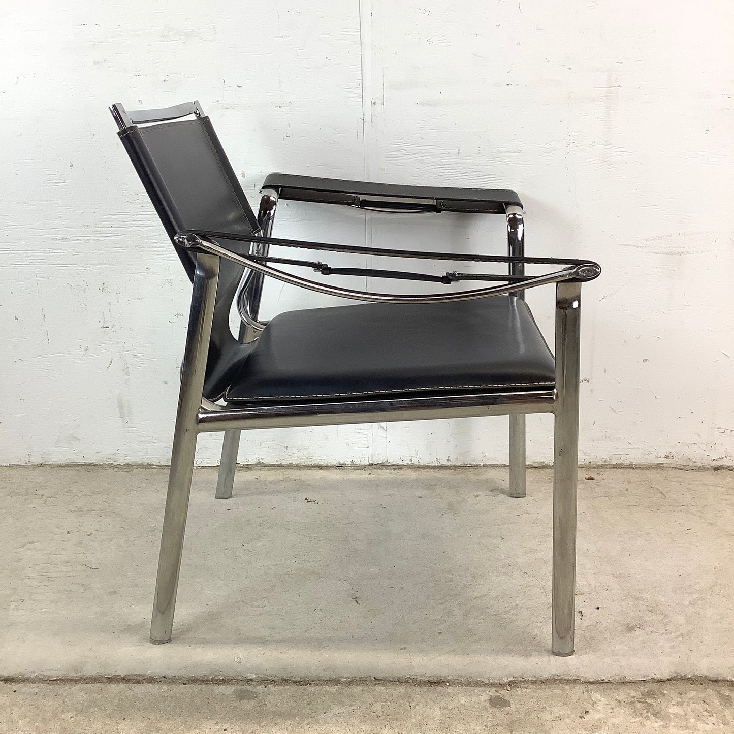 Vintage Modern Mart Stam Style Armchair
