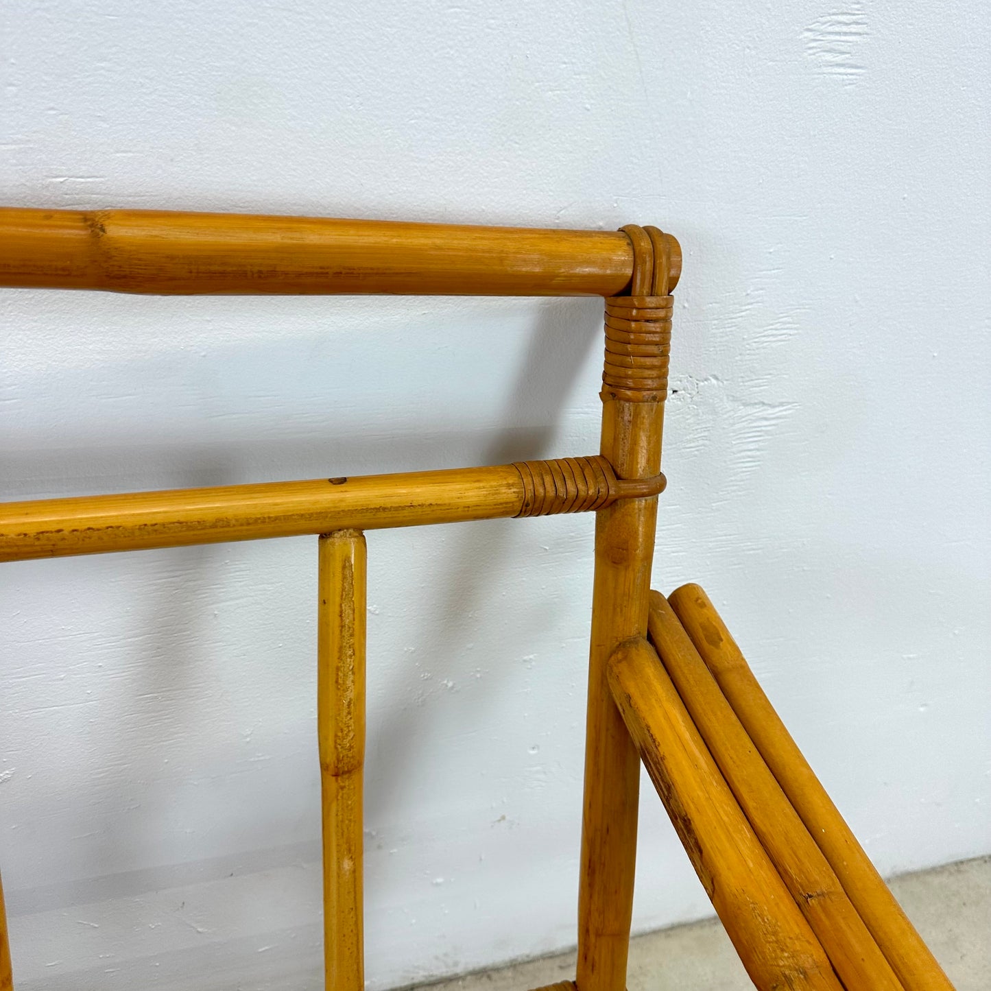 Vintage Bamboo Sofa Frame