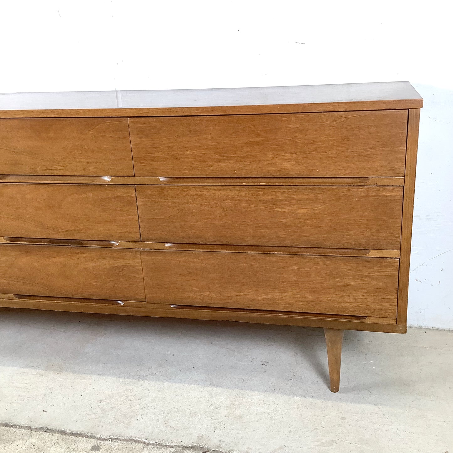 Mid-Century Nine Drawer Dresser
