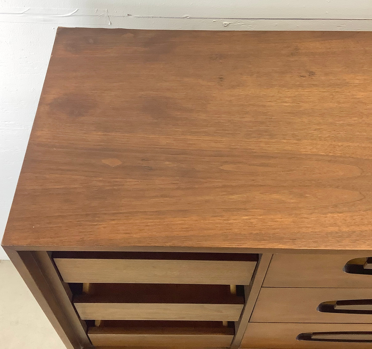 Mid-Century Two Piece Chest of Drawers