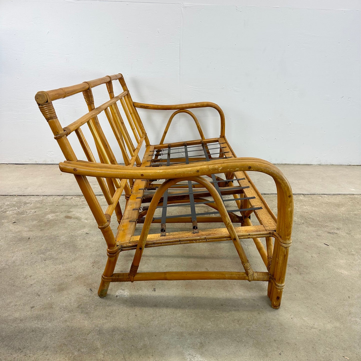 Vintage Bamboo Sofa Frame