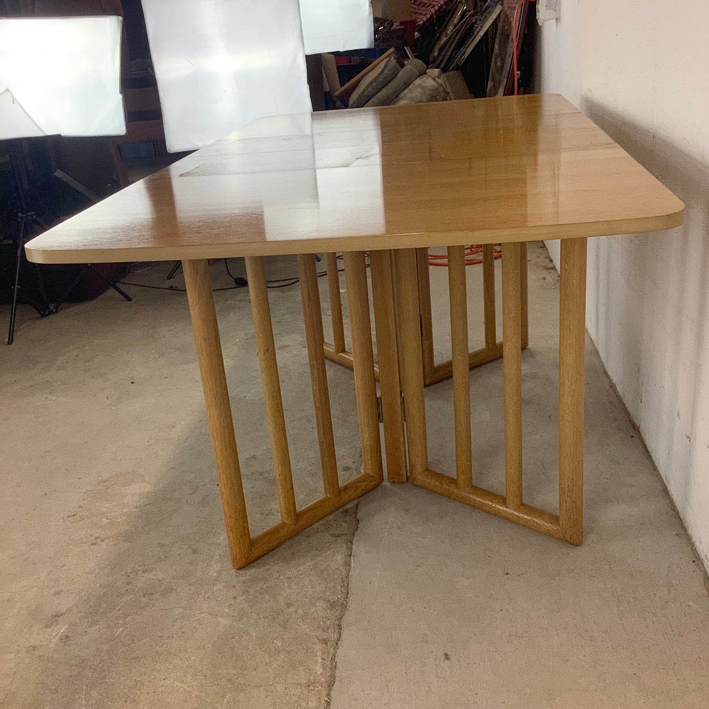 Mid-Century Gateleg Dining Table With Drop Leaves