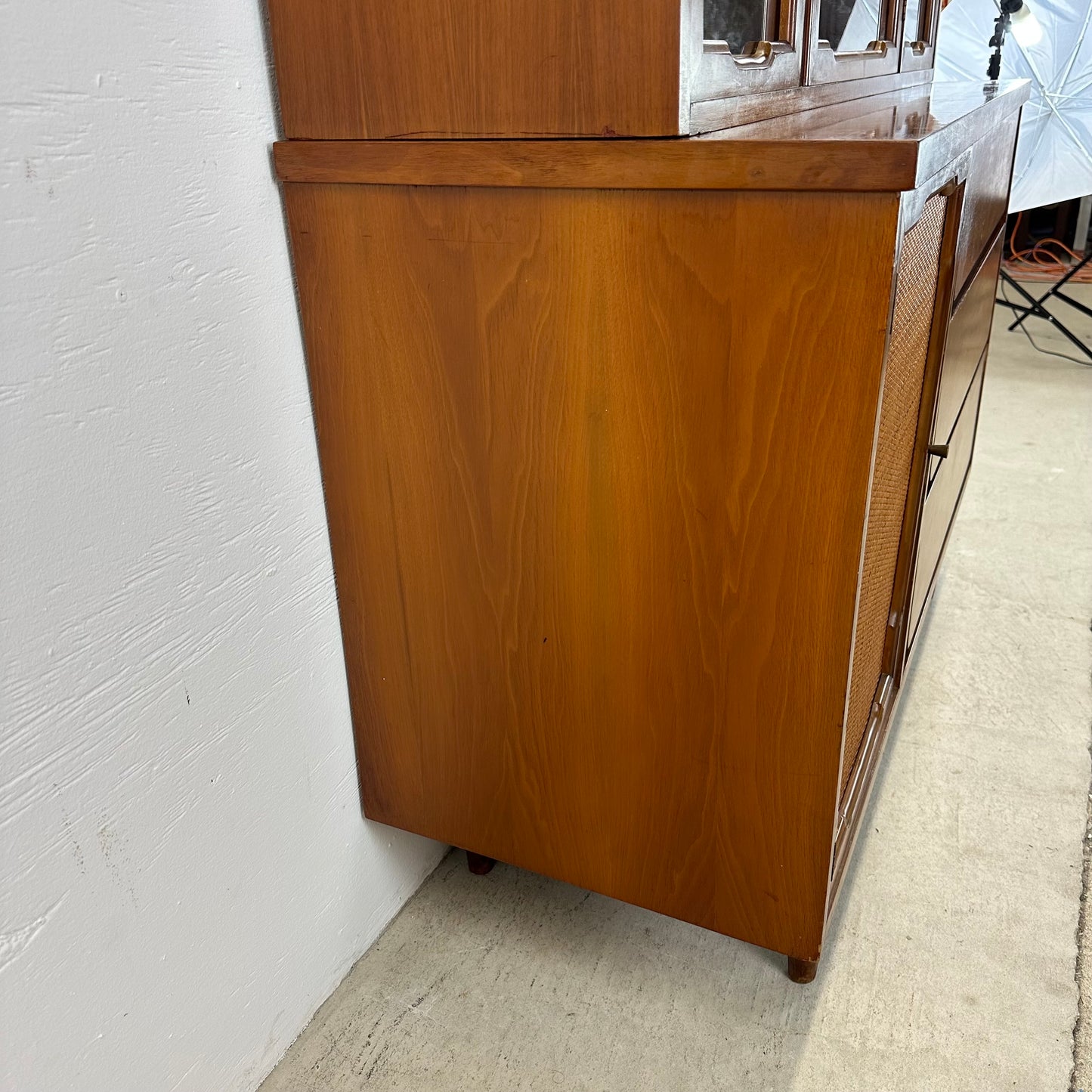 Mid-Century Sideboard With China Cabinet after Jack Cartwright
