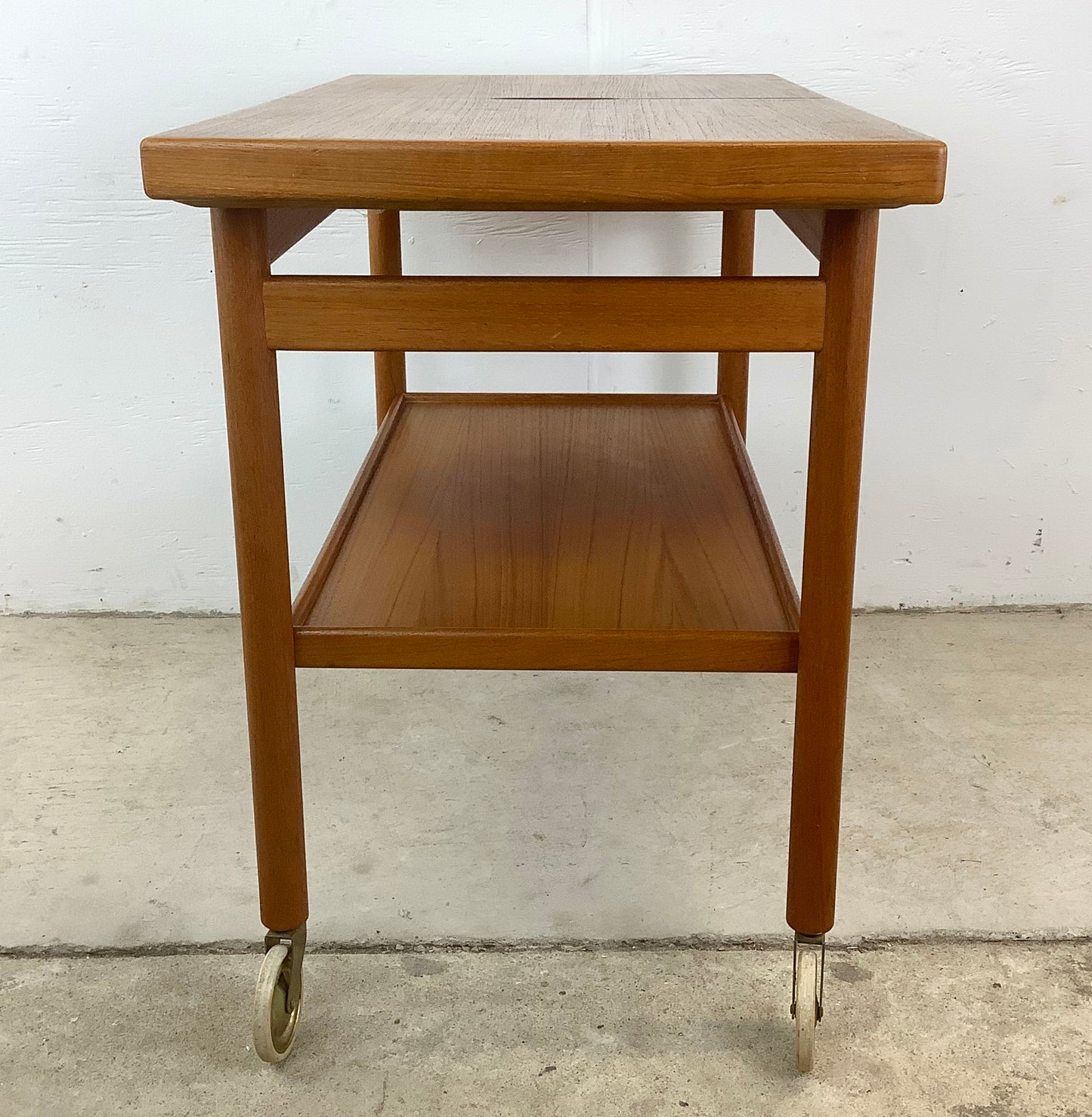 Mid-Century Teak Bar Cart by Kurt Østervig