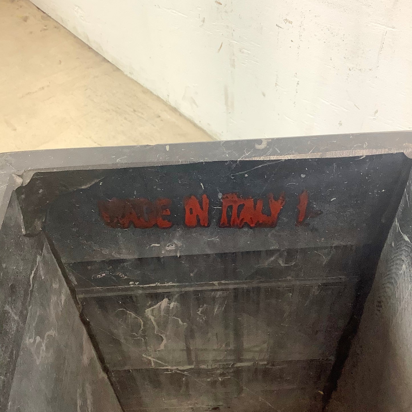 Nero Marquina Black Marble Square Side table