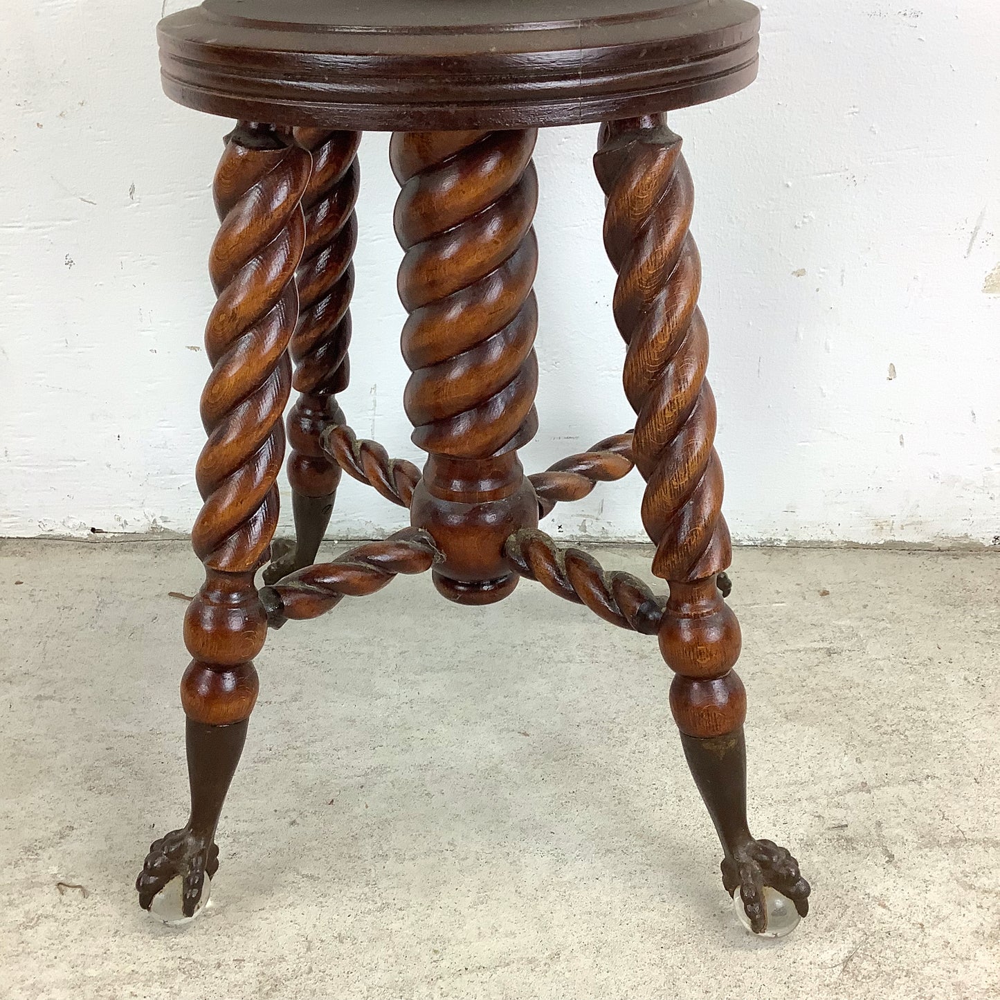 Antique Eastlake PIano Stool