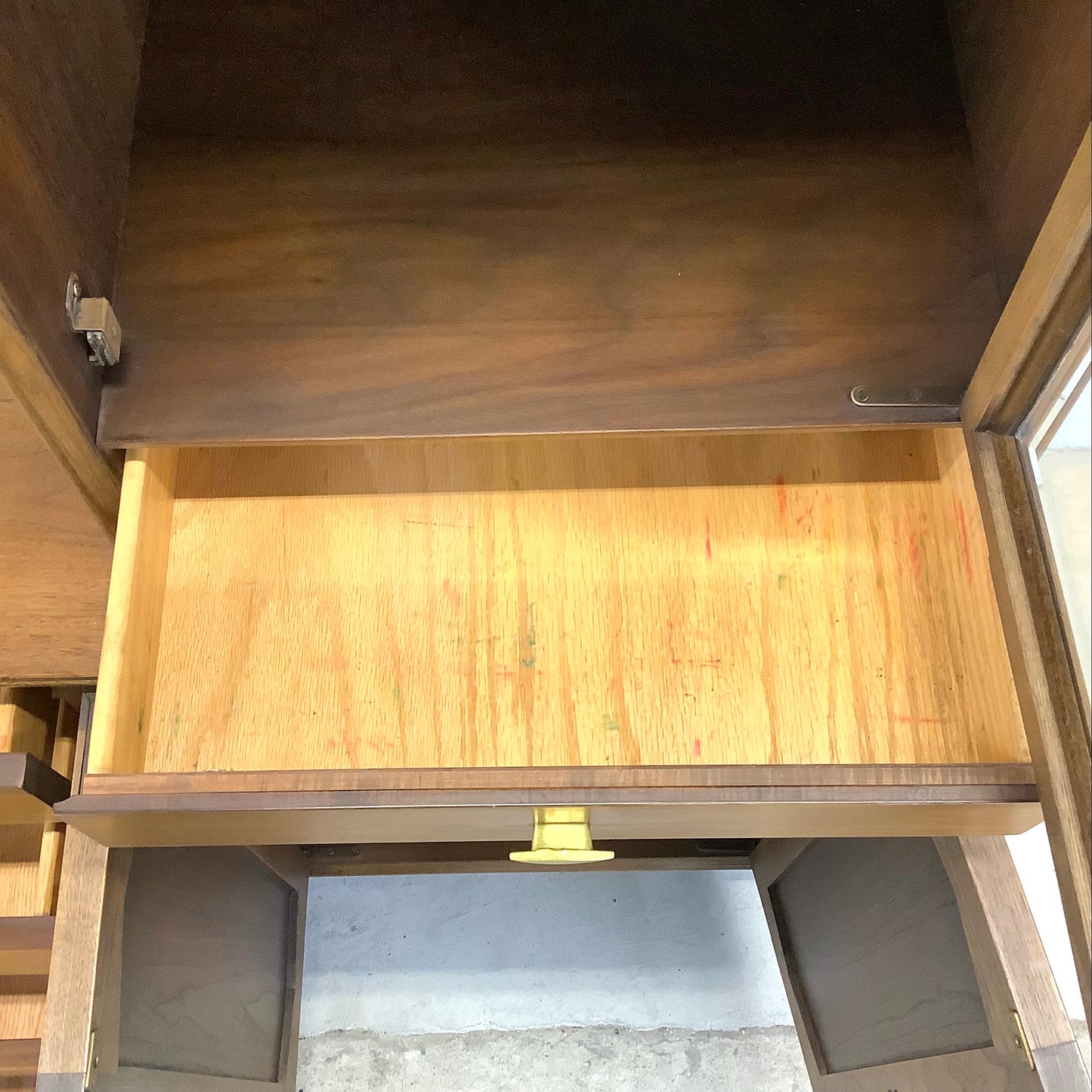 Mid-Century Sideboard With Display Toppers by R-Way