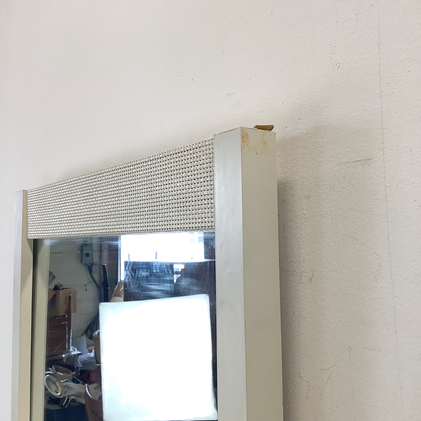 Vintage Modern Three Drawer Dresser With Mirror